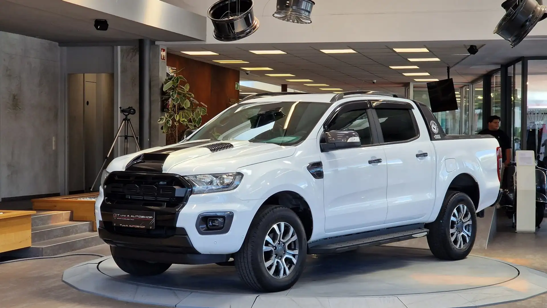 Ford Ranger DK Wildtrak 4x4 Aut. *Navi*AHK*Kamera* Weiß - 2