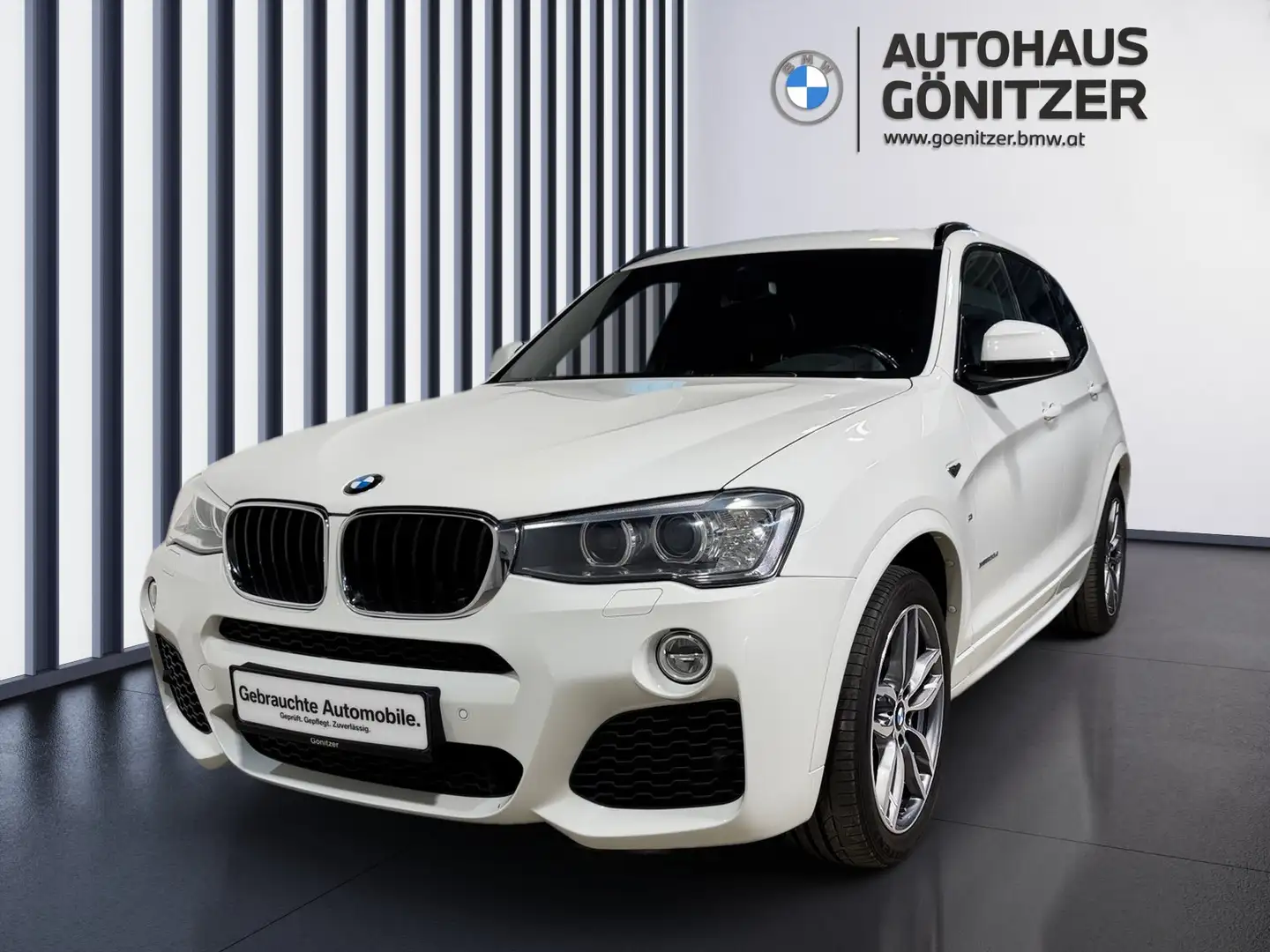BMW X3 xDrive20d Weiß - 1