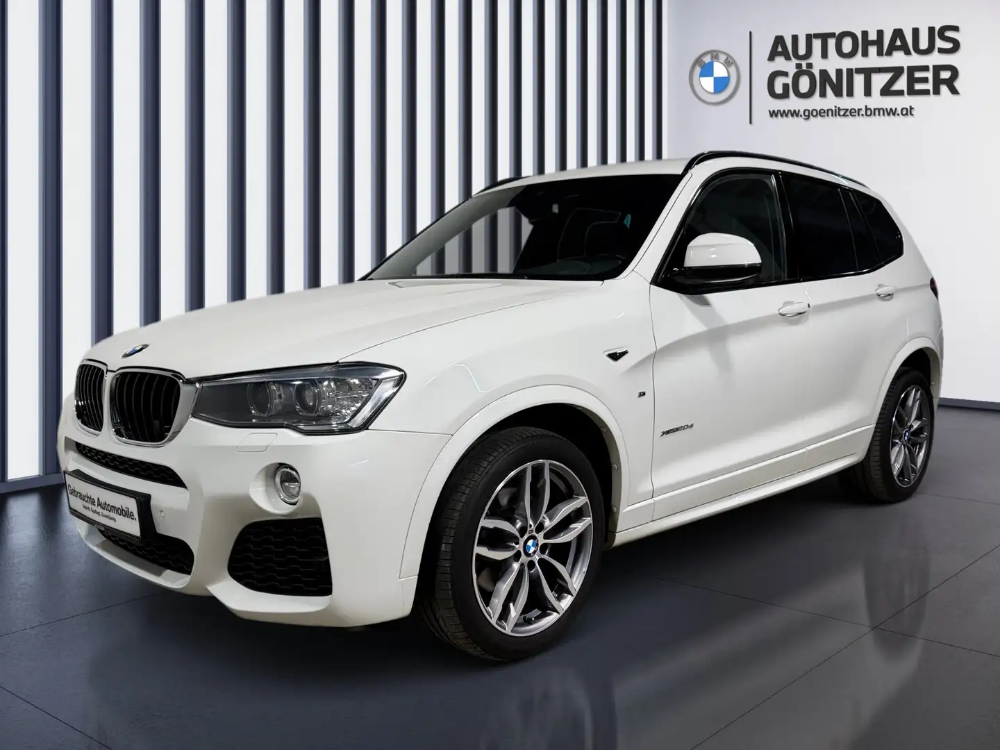 BMW X3 xDrive20d Weiß - 2