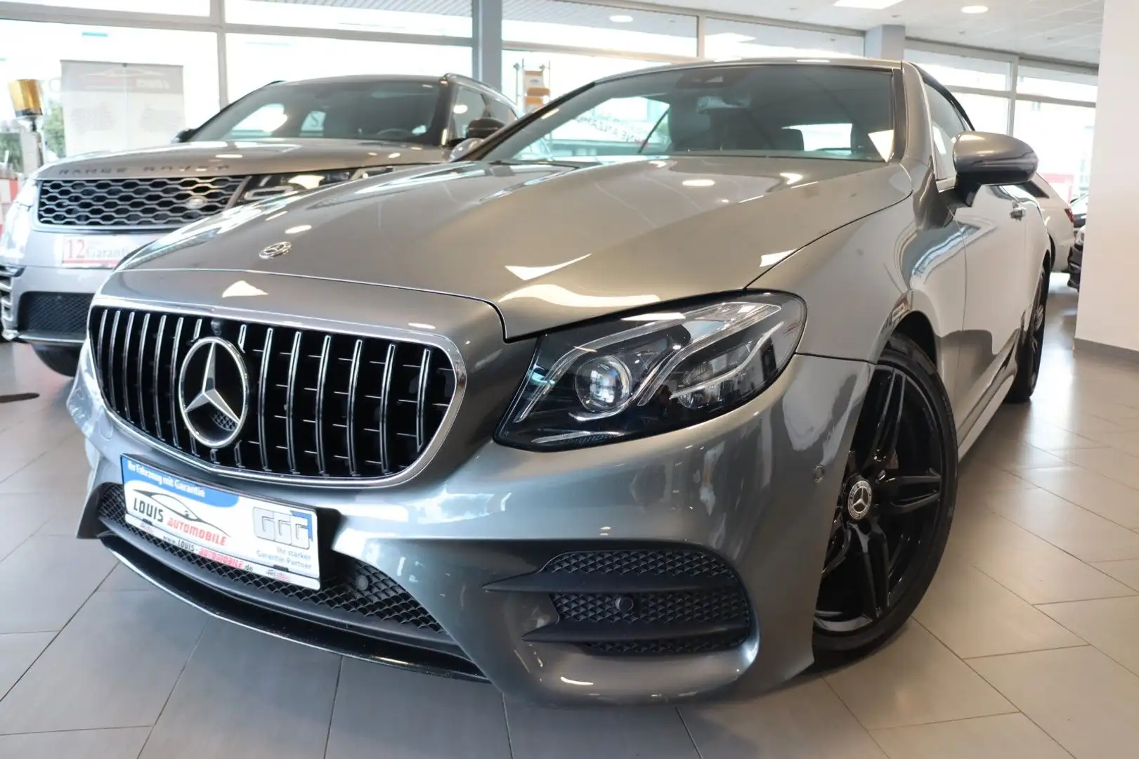 Mercedes-Benz E 220 d Cabrio AMG-Line/Leder/Navi/SHZ/ Tempom. Grau - 2