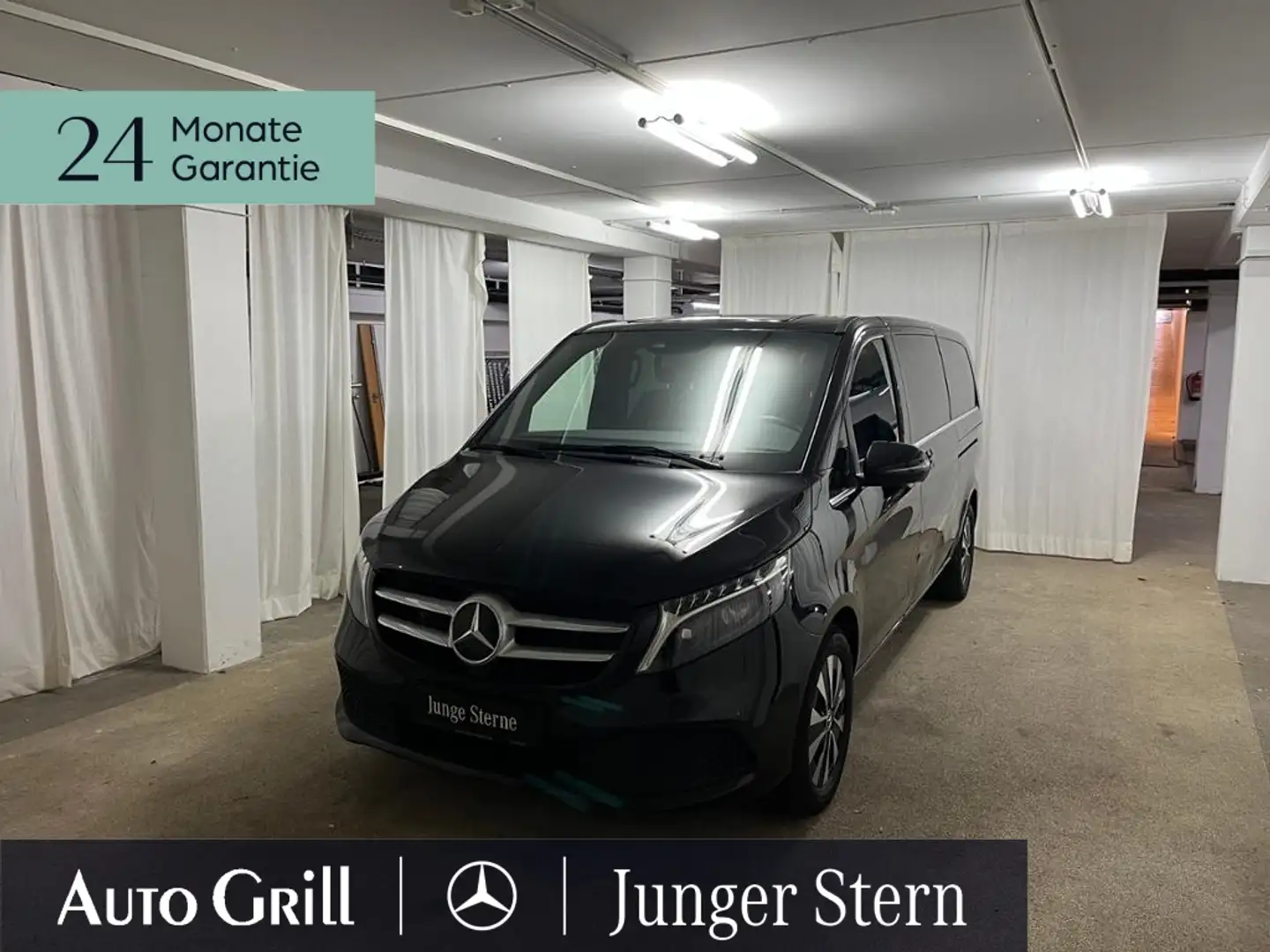 Mercedes-Benz V 300 d  Avantgarde XL ILS Leder Stdhzg 8Sitze Noir - 2