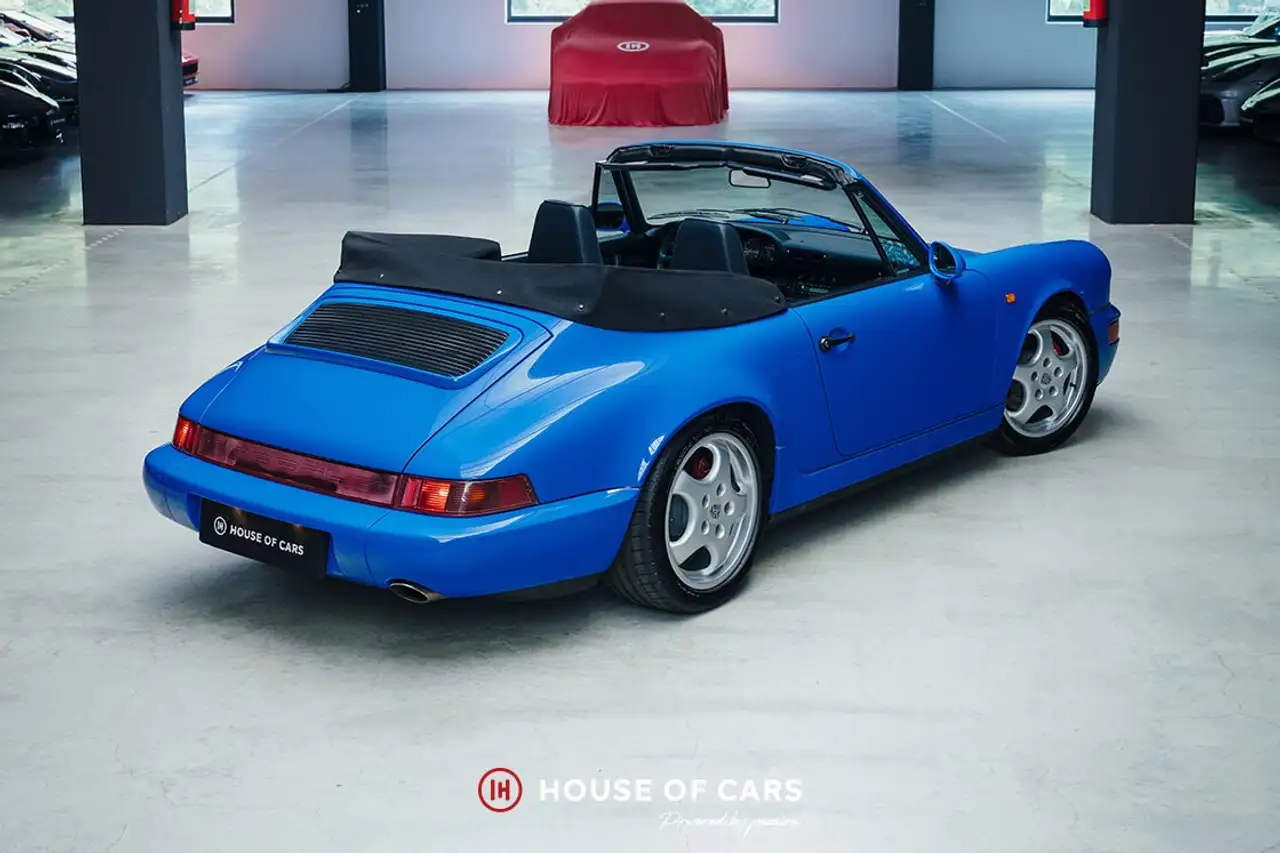 Porsche 911 964.2 C4 CABRIOLET MANUAL ENGINE REBUILT - MATCHING, foto 7