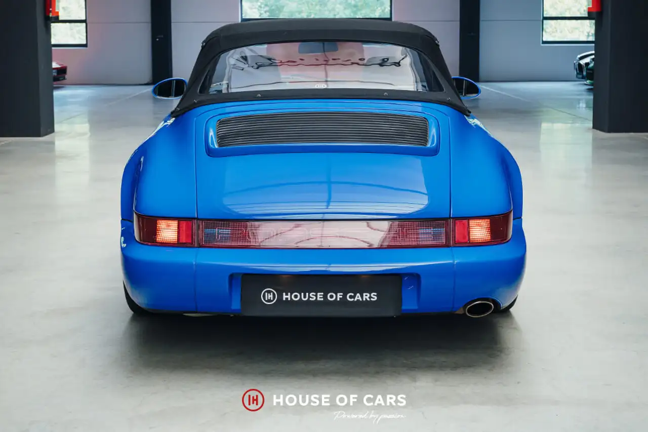 Porsche 911 964.2 C4 CABRIOLET MANUAL ENGINE REBUILT - MATCHING, foto 8