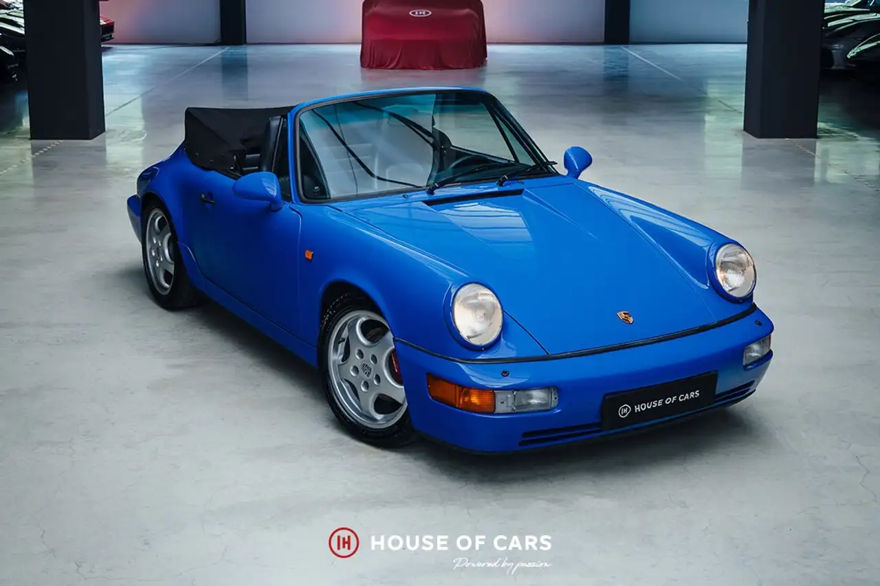 Porsche 911 964.2 C4 CABRIOLET MANUAL ENGINE REBUILT - MATCHING, foto 4