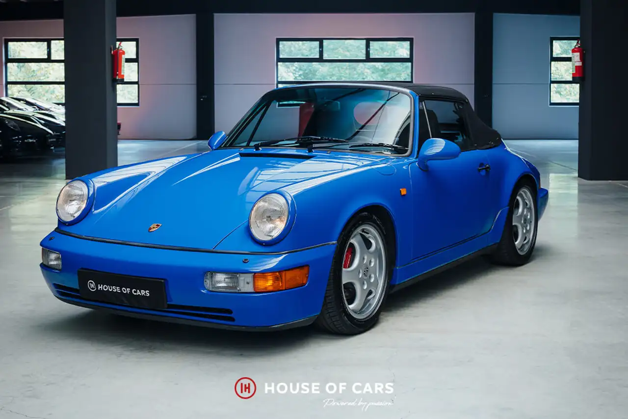 Porsche 911 964.2 C4 CABRIOLET MANUAL ENGINE REBUILT - MATCHING, foto 2