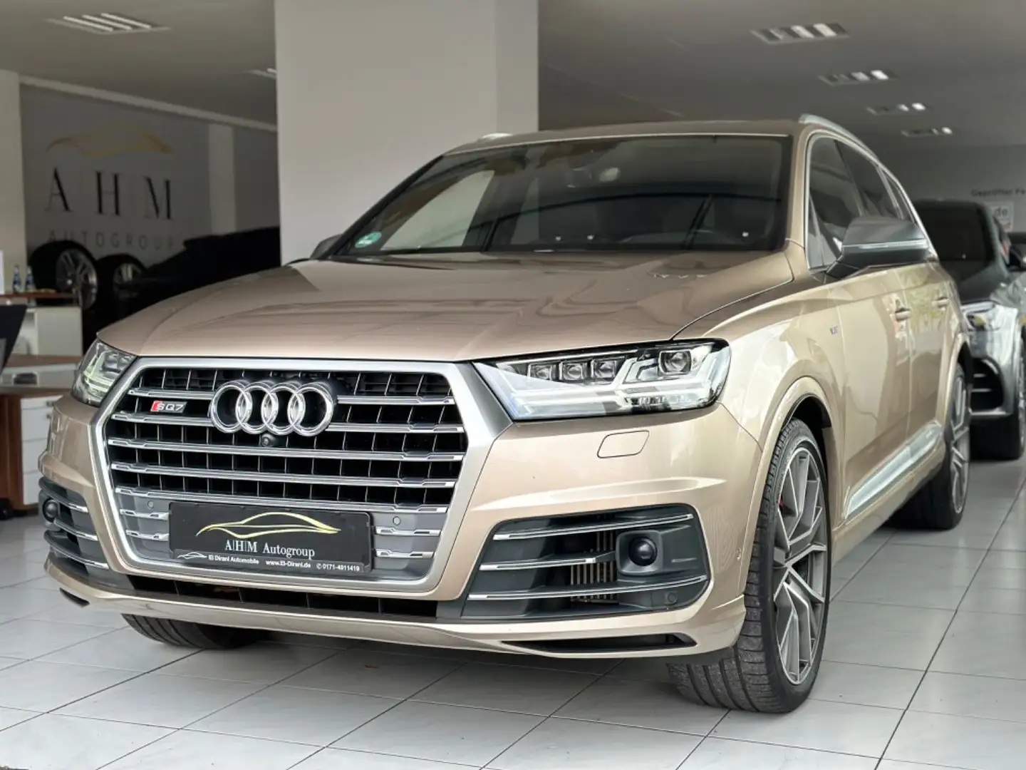 Audi SQ7 4.0 TDI quattro Matrix/Pano/AHK/HUD/Standhz/ Beige - 1