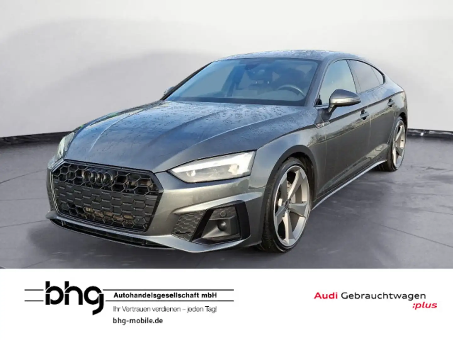 Audi A5 40 TDI S-tronic S-Line AHK Matrix Grau - 1