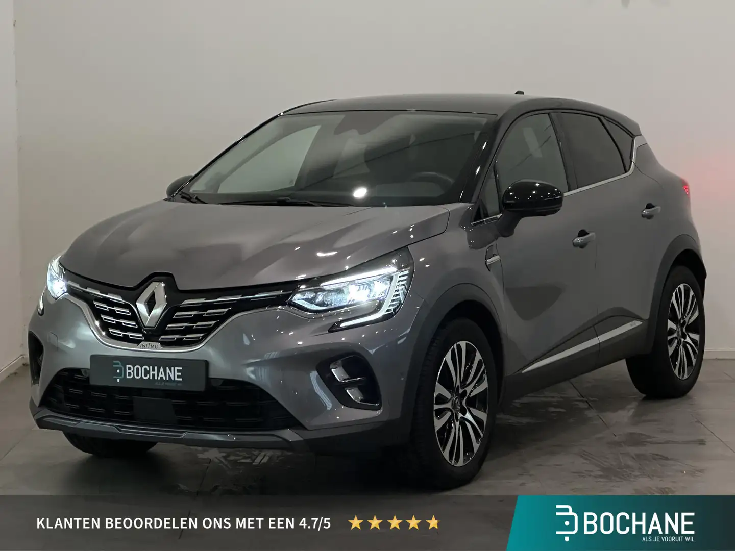 Renault Captur 1.3 TCe 130 EDC Initiale Paris | Leder | Navigatie Gris - 1