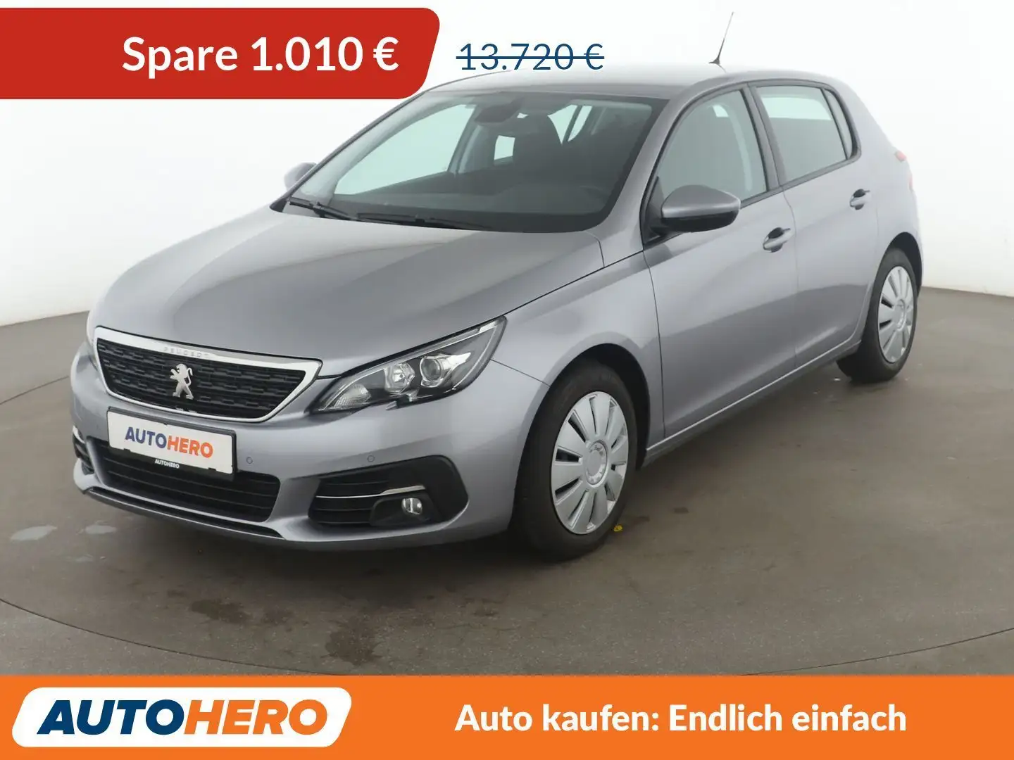 Peugeot 308 1.5 Blue-HDi Active*TEMPO*PDC*SHZ*ALU*KLIMA* Grau - 1