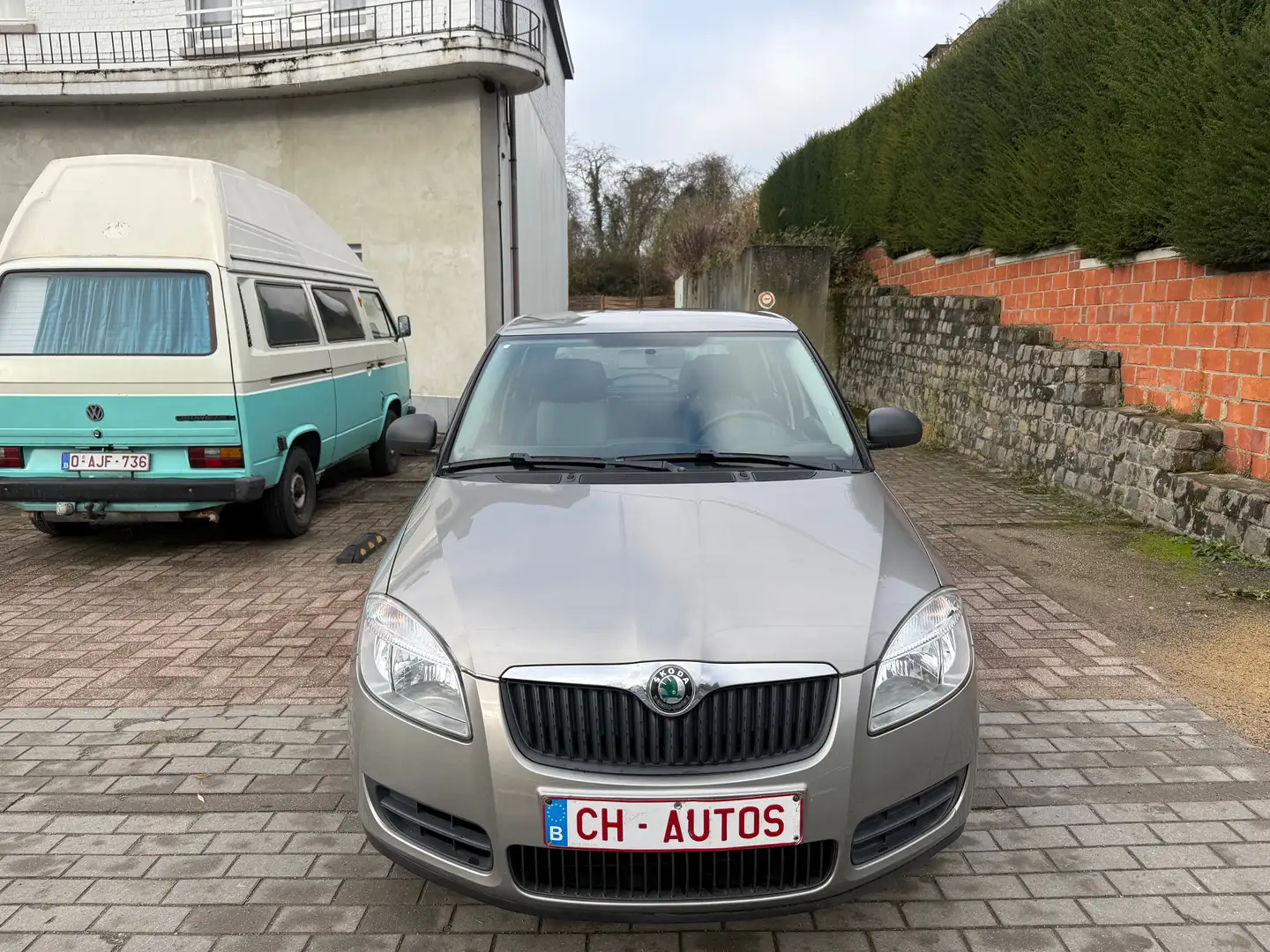 Skoda Fabia 1.2i‼️41889 KM PRETE A IMMATRICULÉ - GAR Beige - 2