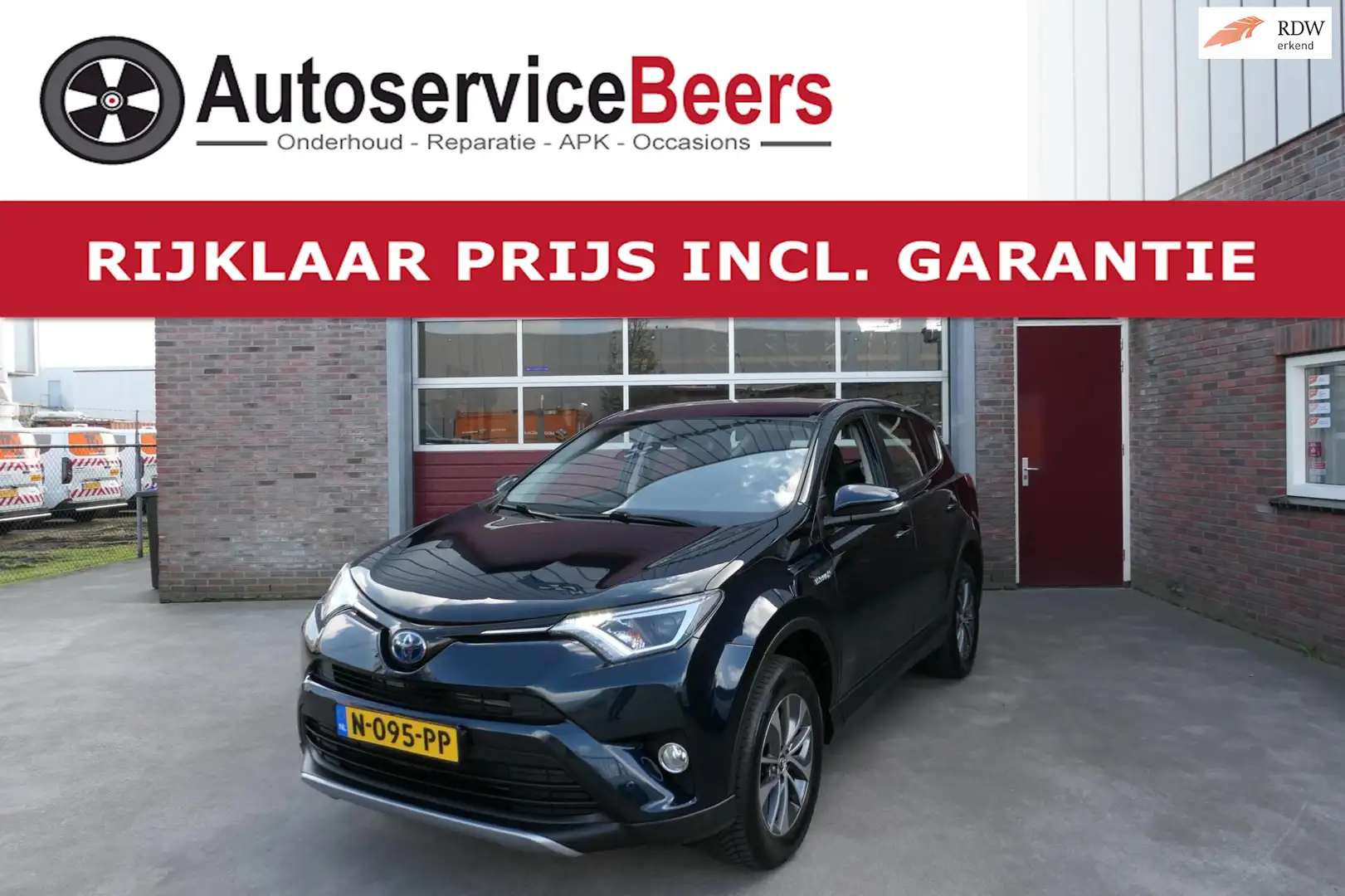 Toyota RAV 4 2.5 Hybrid AWD Dynamic, Camera, Navi, Lane-assist, Blauw - 1