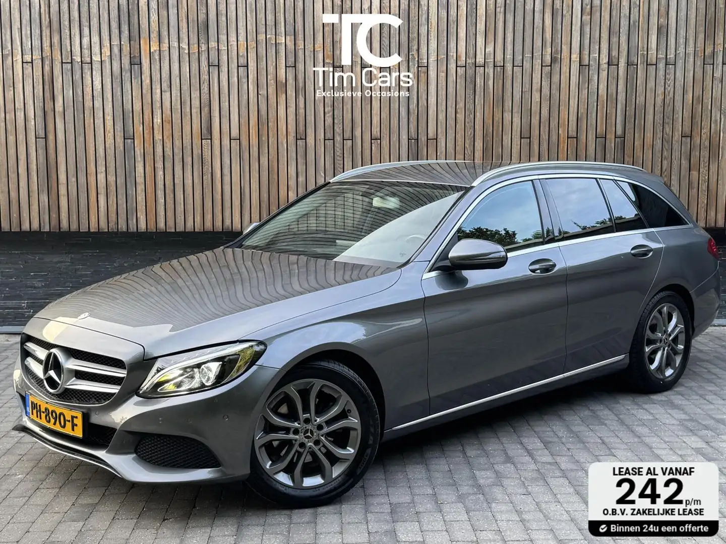 Mercedes-Benz C 180 Estate Business Automaat Navigatiesysteem | Trekha Grau - 1