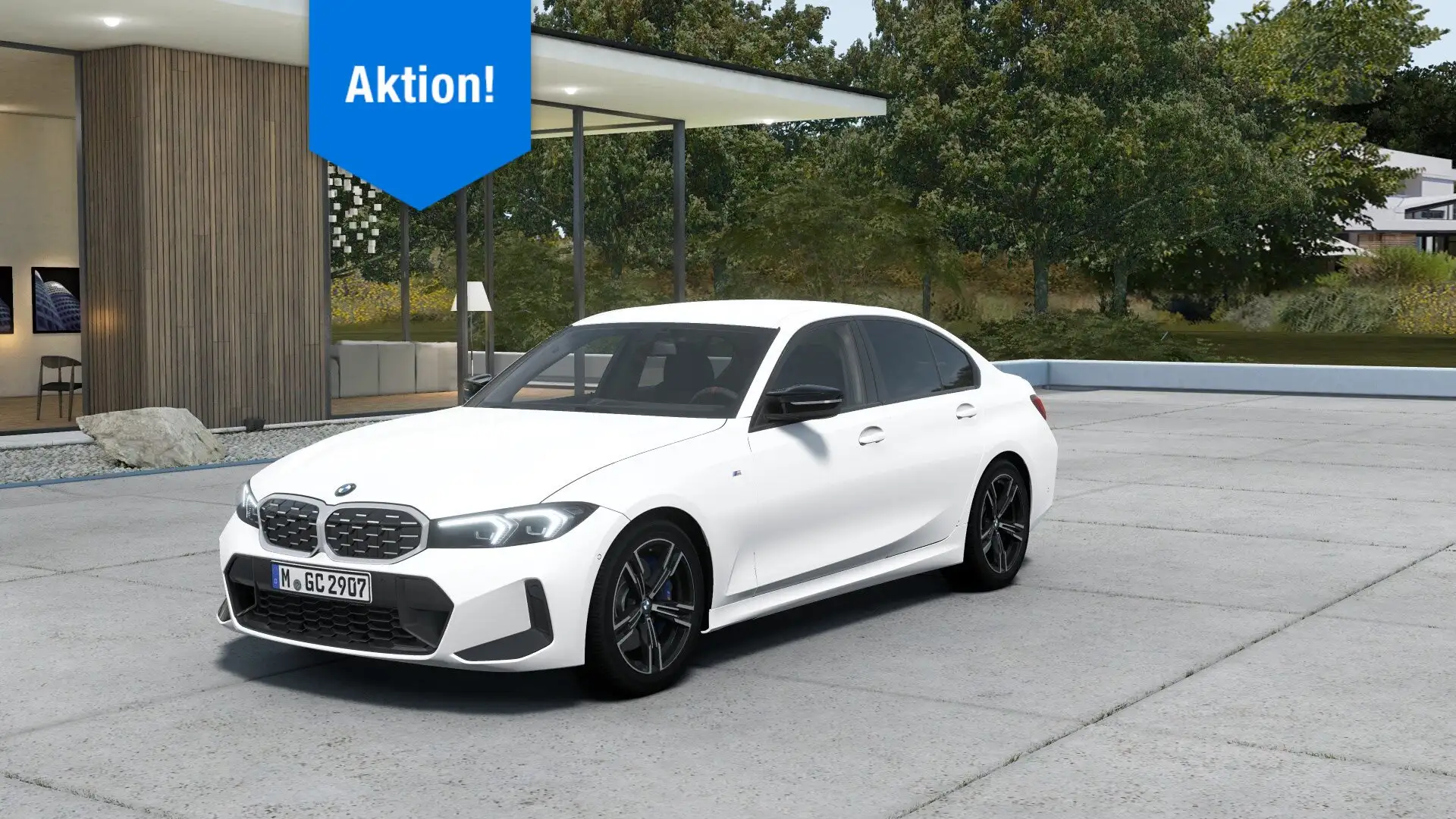 BMW 340 M340i xDrive FACELIFT / Curved Display / LED / M P Weiß - 1