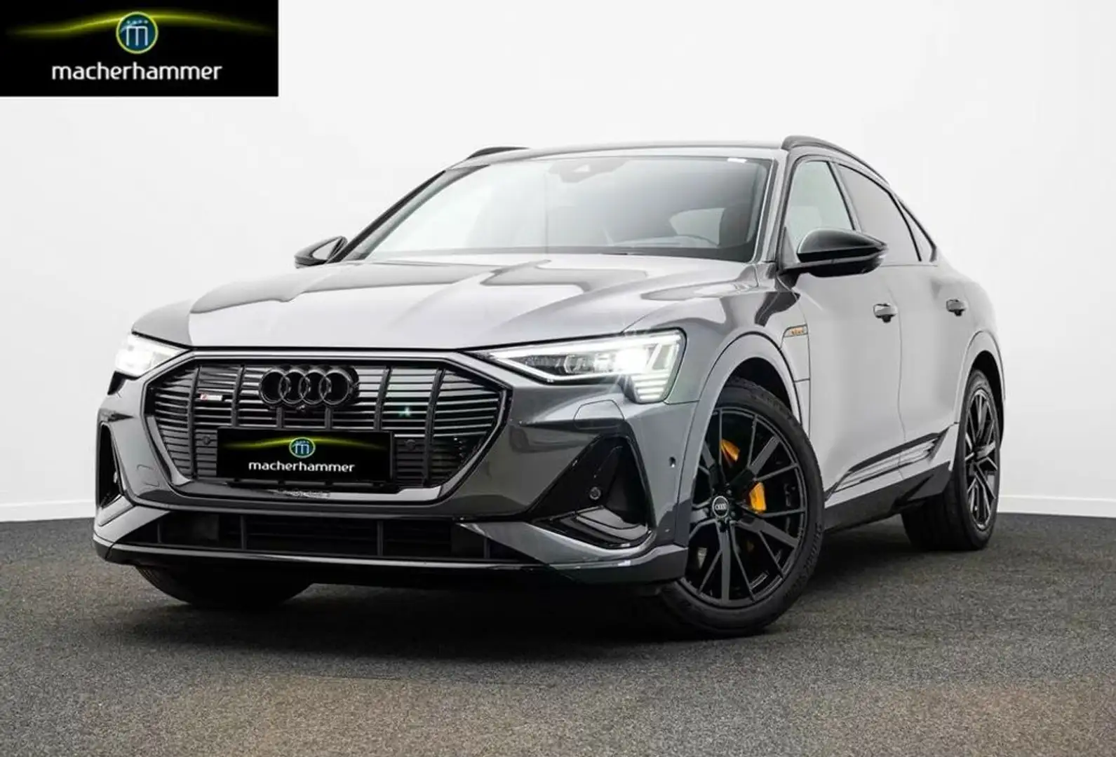 Audi e-tron 55 SB S LINE*PANO*AHK*MATRIX*ACC*HUD*KEY* Grau - 1