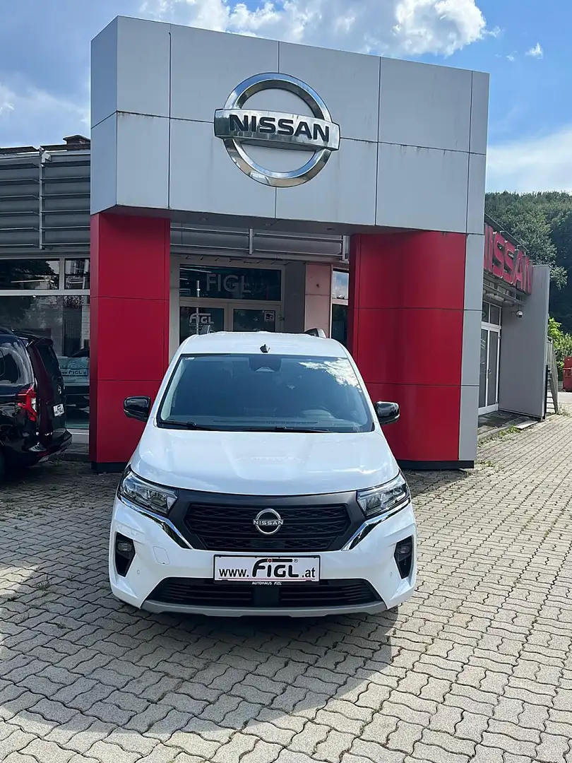 Nissan Townstar L2 DIG-T 130 7stz. Tekna Evalia 7DCT Weiß - 1