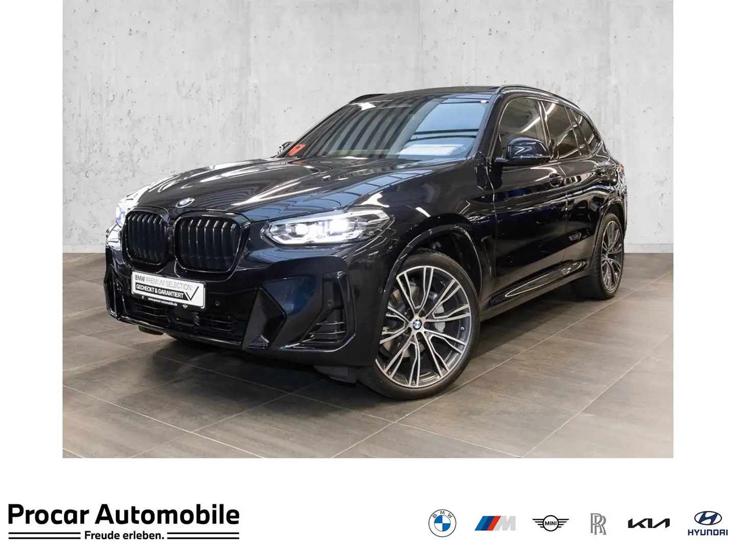 BMW X3 xDrive30d M Sportpaket HK HiFi DAB LED WLAN Schwarz - 1