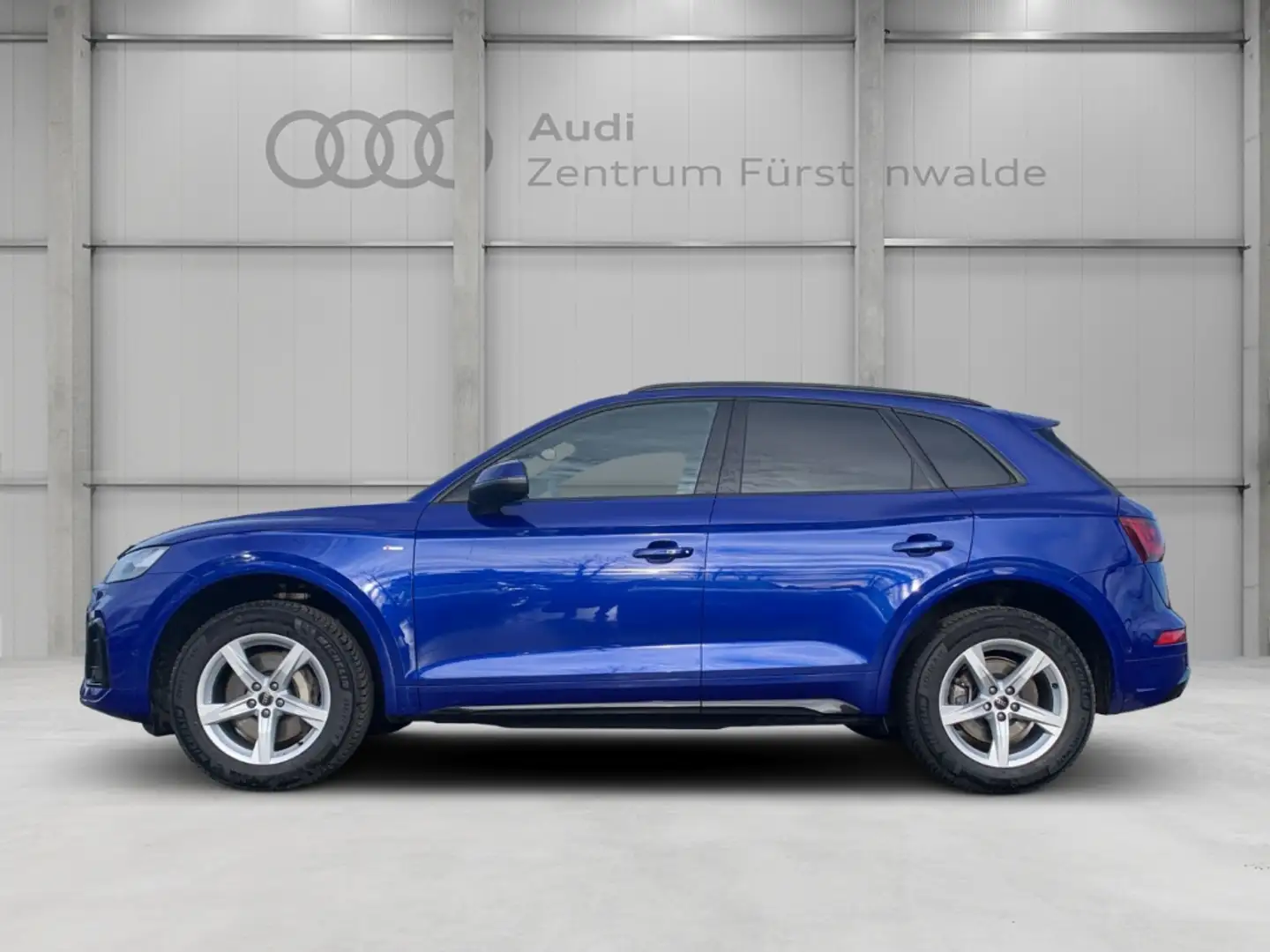 Audi Q5 50 TDI quattro tiptronic S line El. Panodach Navi Blau - 2