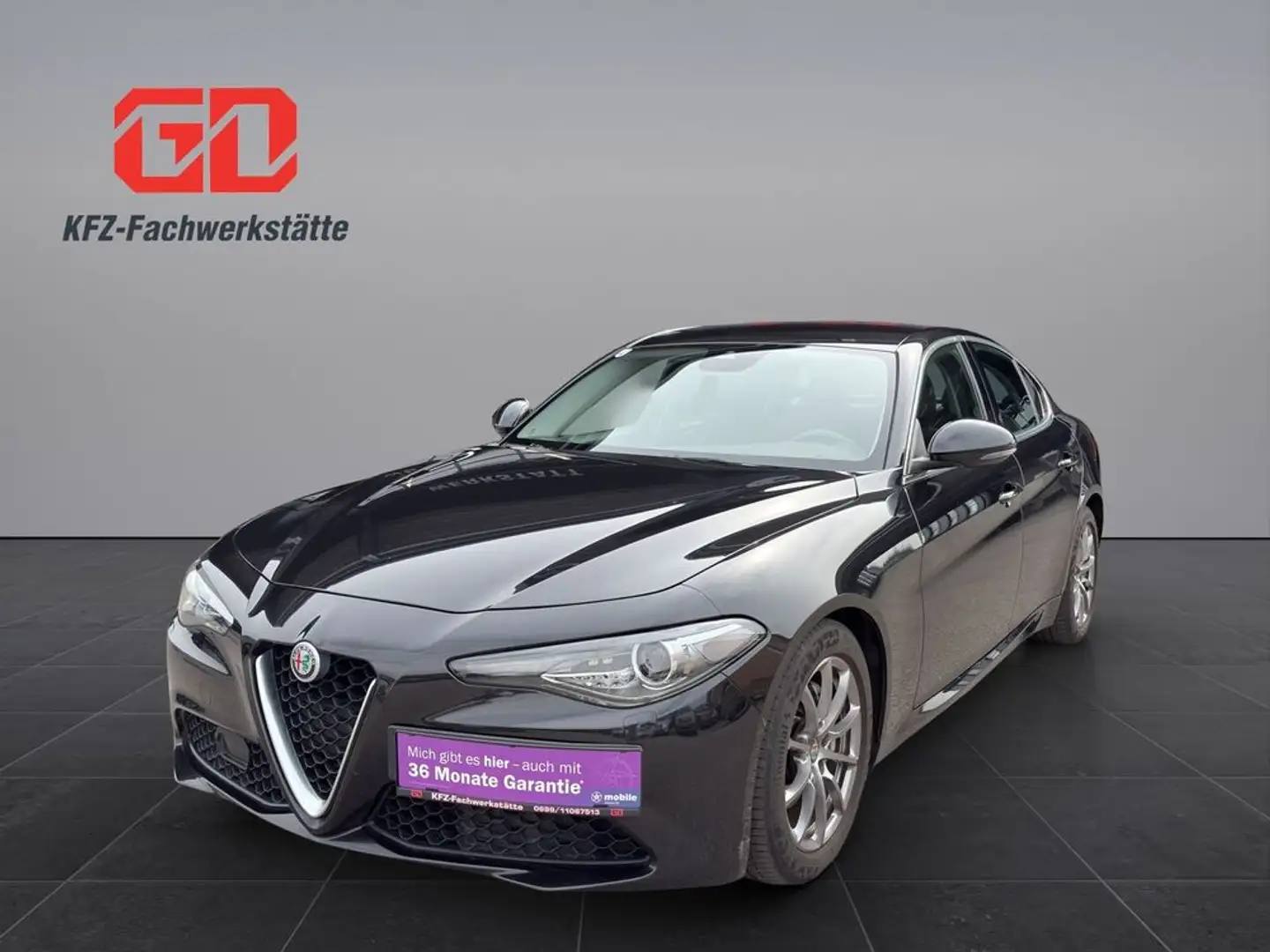 Alfa Romeo Giulia Basis,NAVIParksensor... Negro - 1
