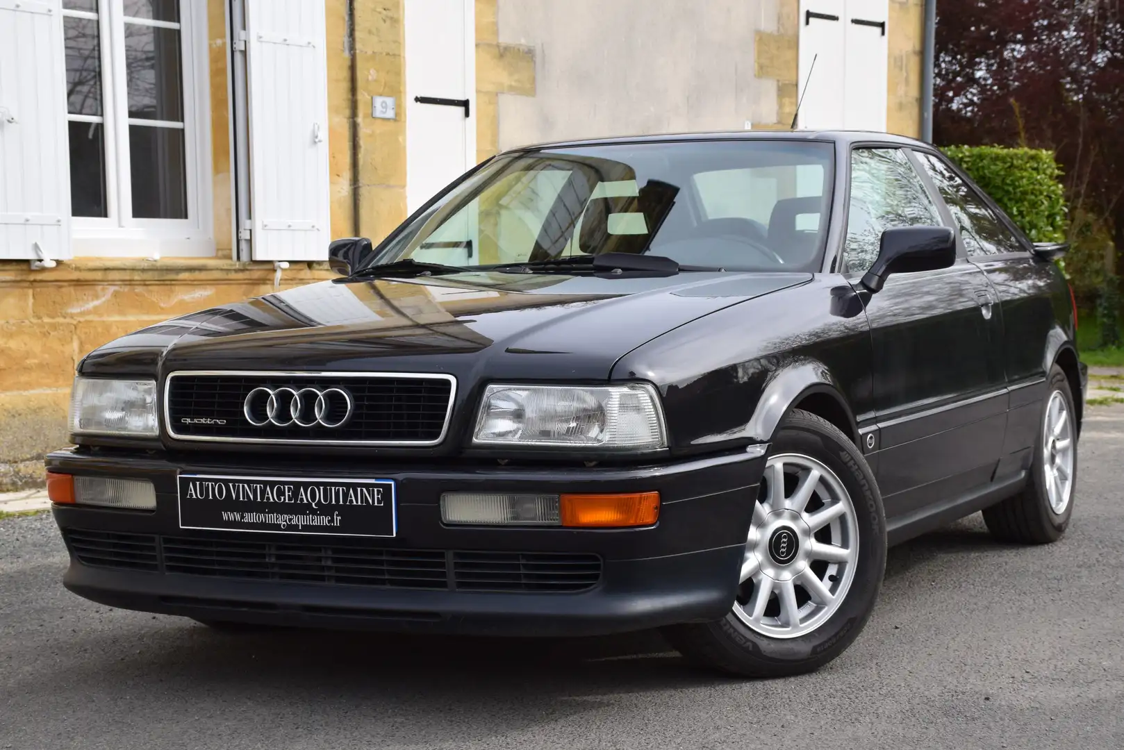 Audi Coupe Quattro V6 2,8E Zwart - 2