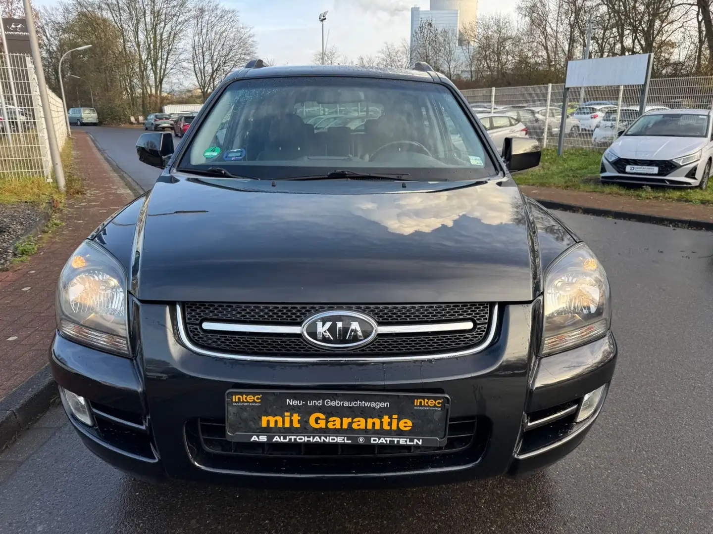 Kia Sportage CHAMP/1.HD/LEDER/KLIMAAUT/SHZ/ALU/AHK/SERV.NEU!! Noir - 2