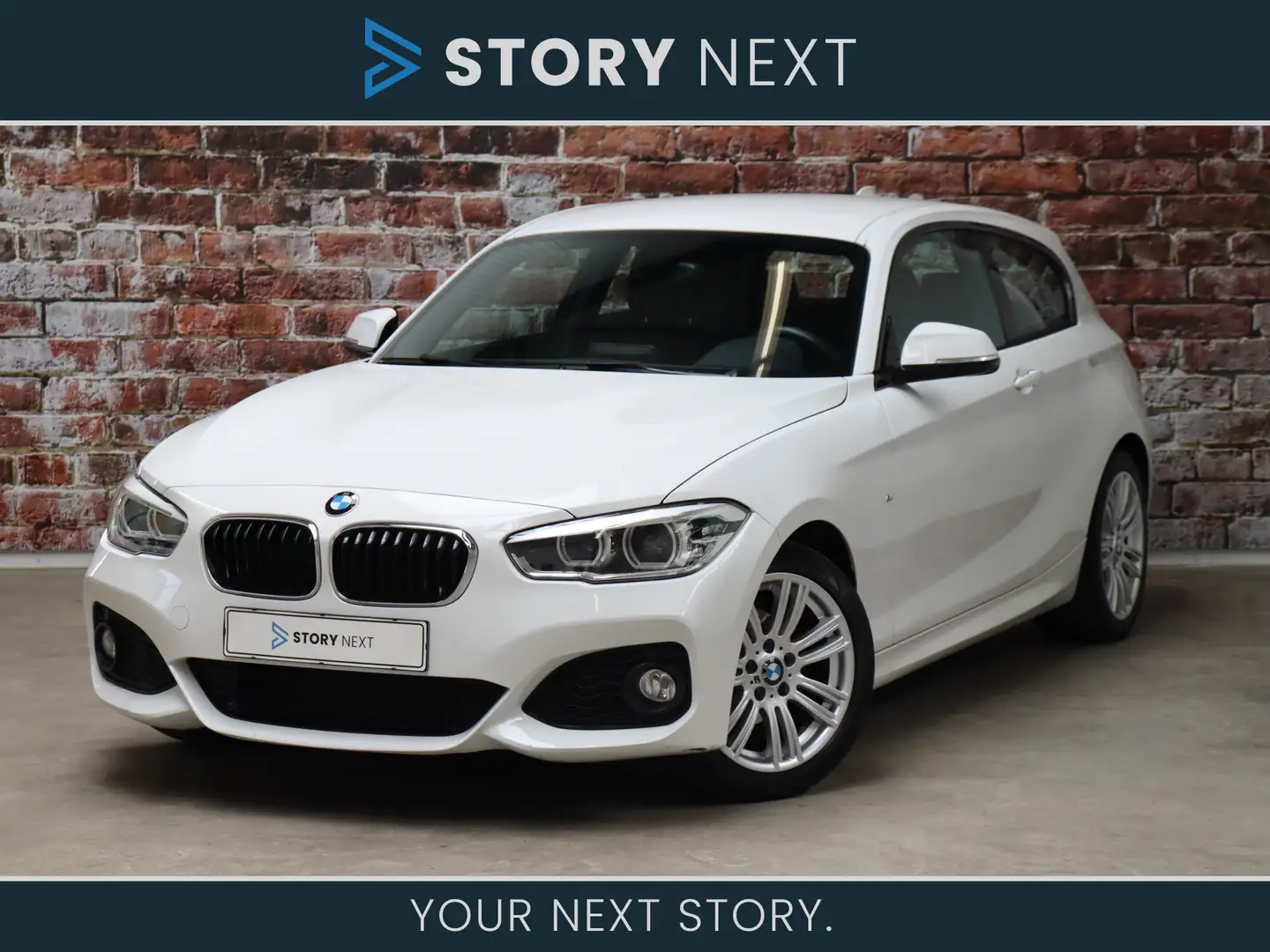 BMW 118 1 Serie 118i Executive M Sport Pakket 3 deurs / Na Blanc - 1