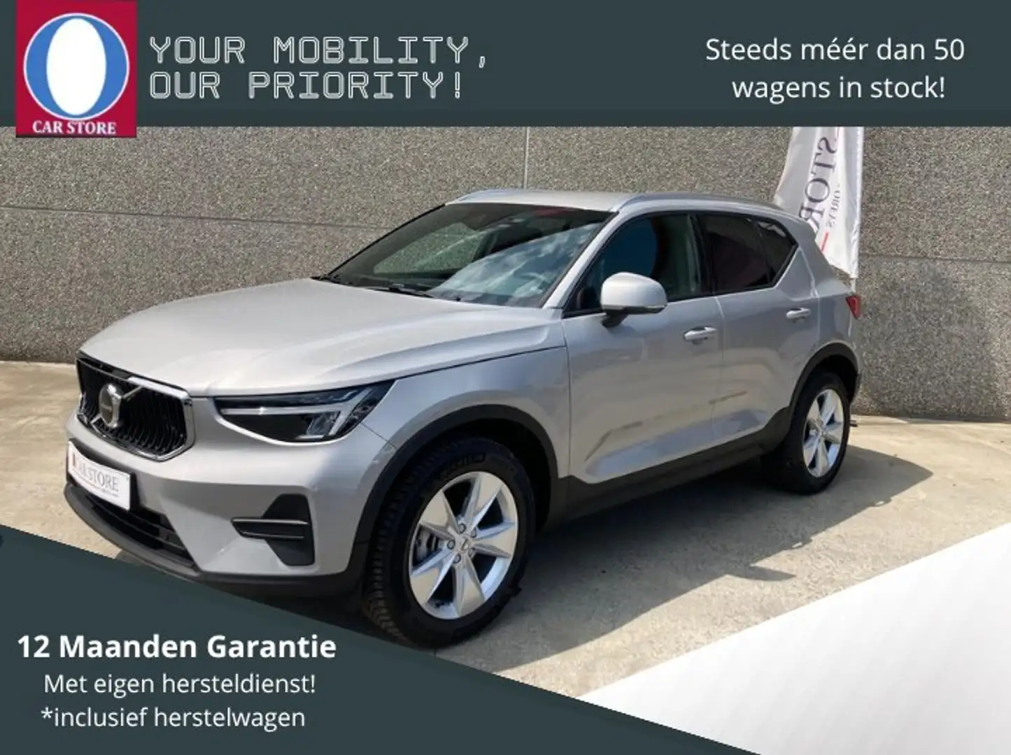 Volvo XC40 T2 Core Argento - 1