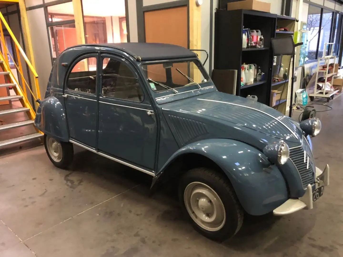 Citroen 2CV AZLP Синій - 1