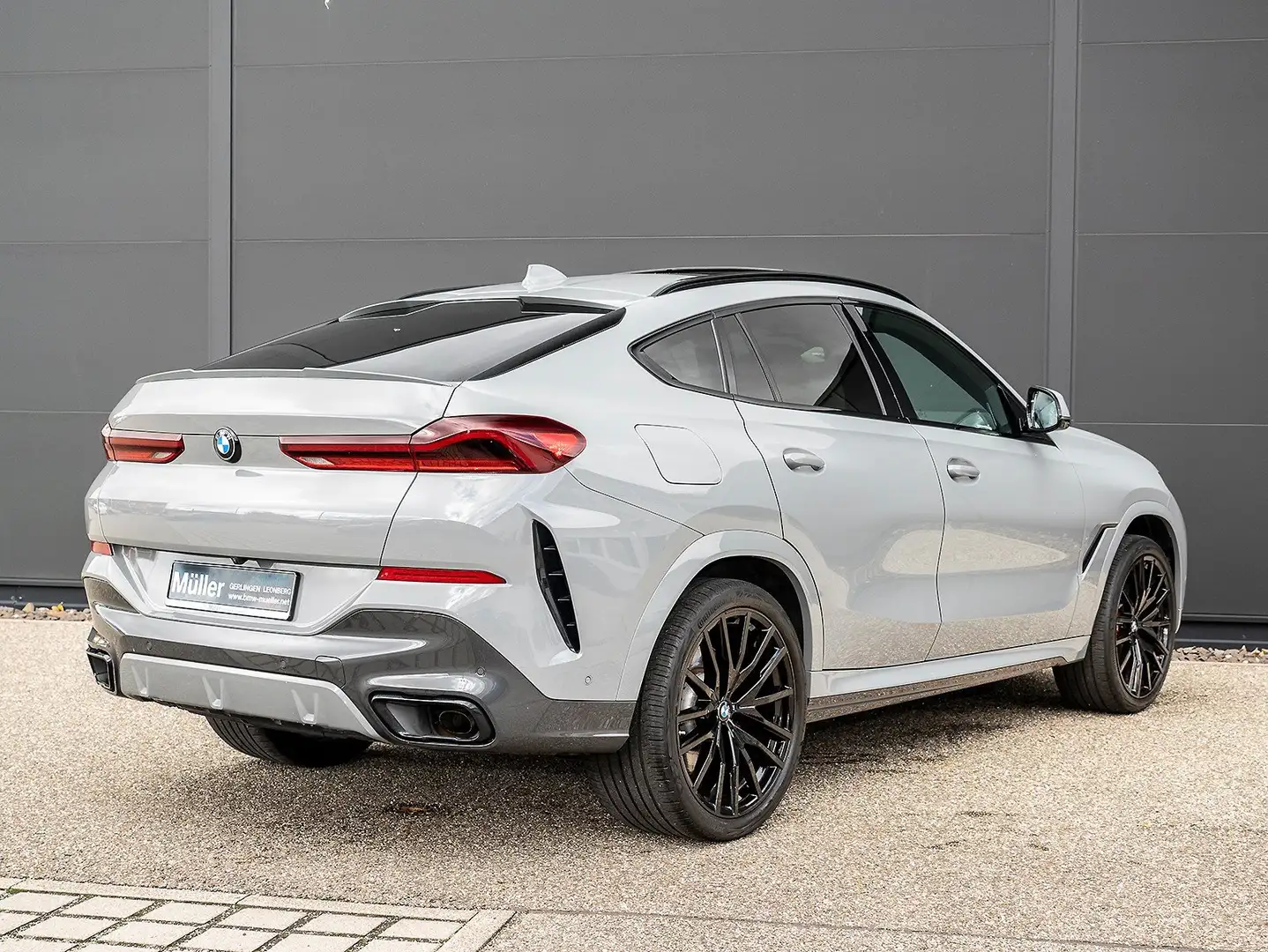 BMW X6 xDrive40d M Sportpaket GSD Laser ACC 360° 1VB Grau - 2