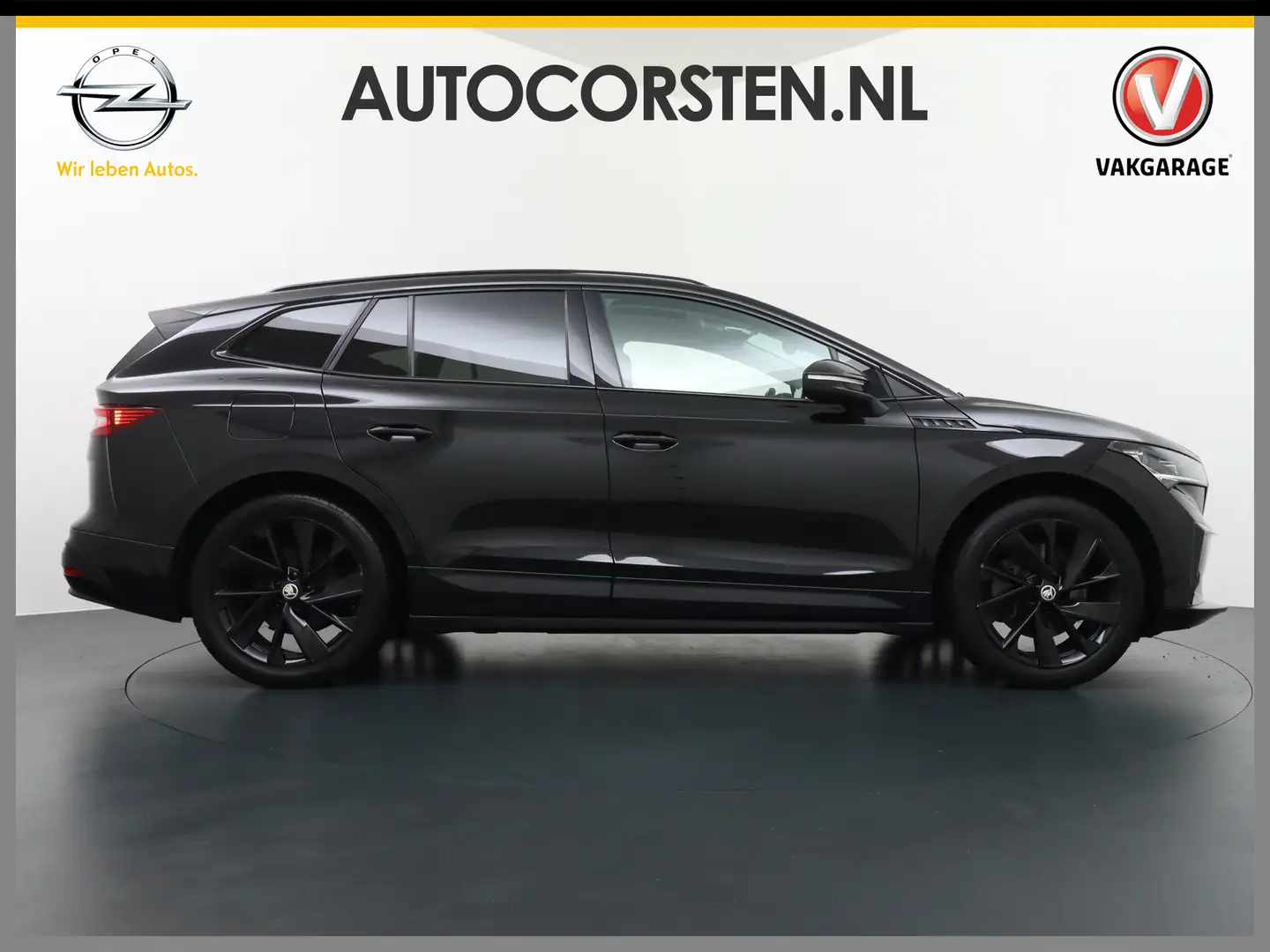 Skoda Enyaq iV 80 Apple Carplay Android Auto-Pilot Navi Pano-d Чорний - 1