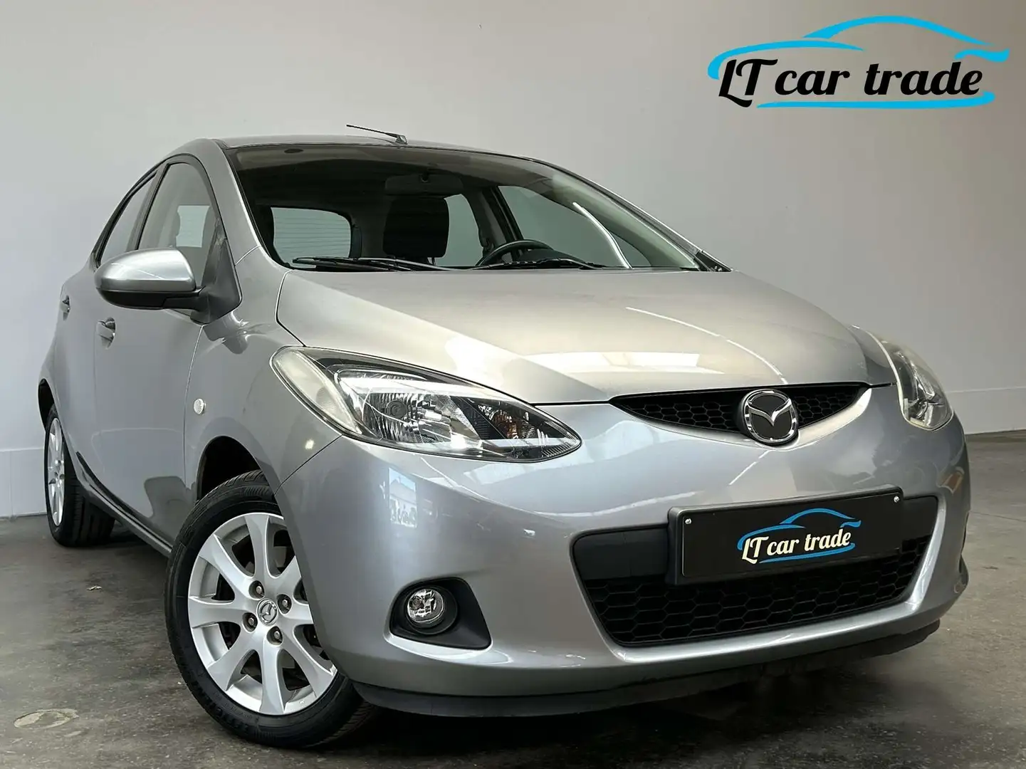 Mazda 2 1.3i Active* Airco * Alu velgen * Garantie Gris - 1