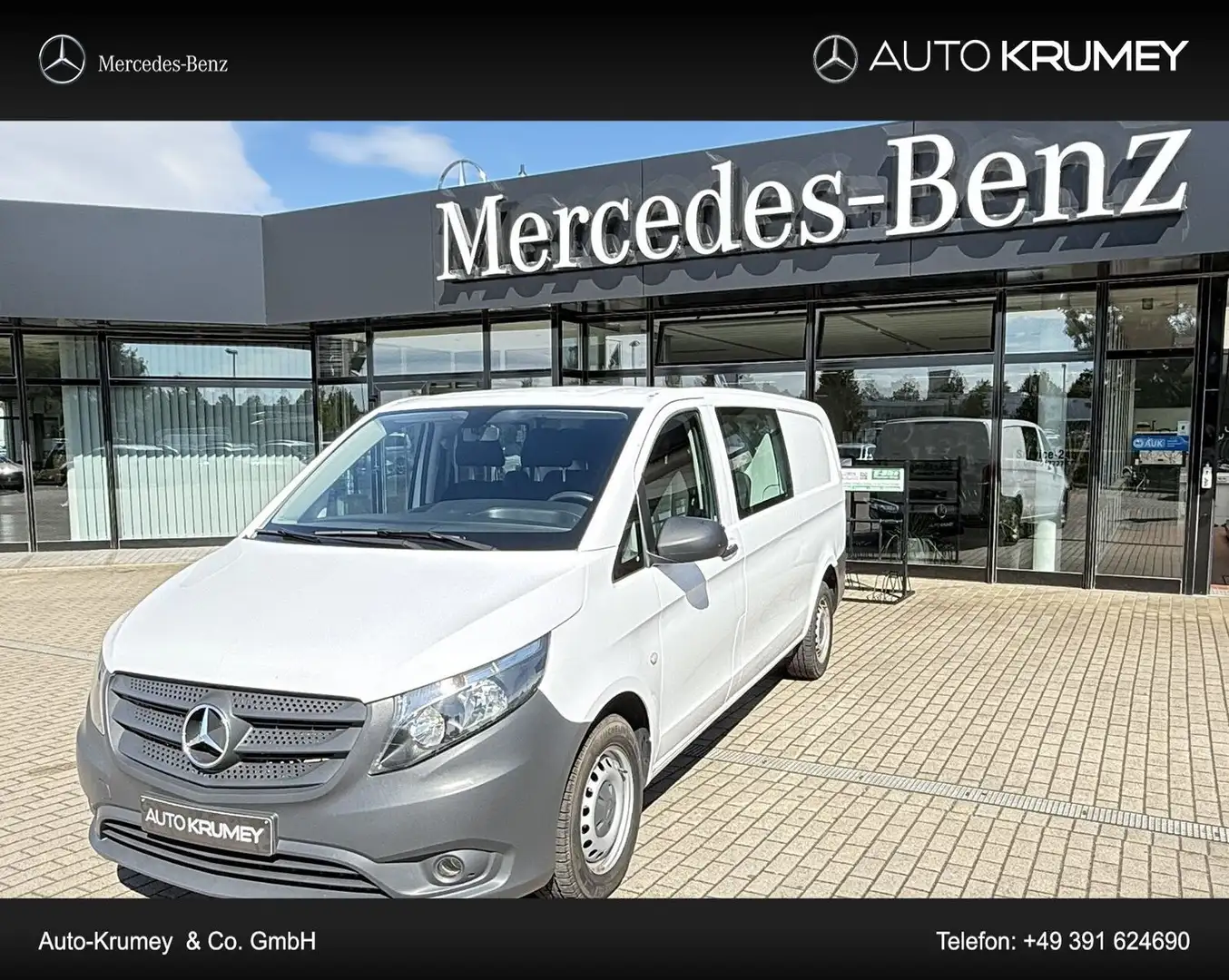 Mercedes-Benz Vito 114 CDI Mixto Extralang Sitzhzg.Mixto Blanc - 1