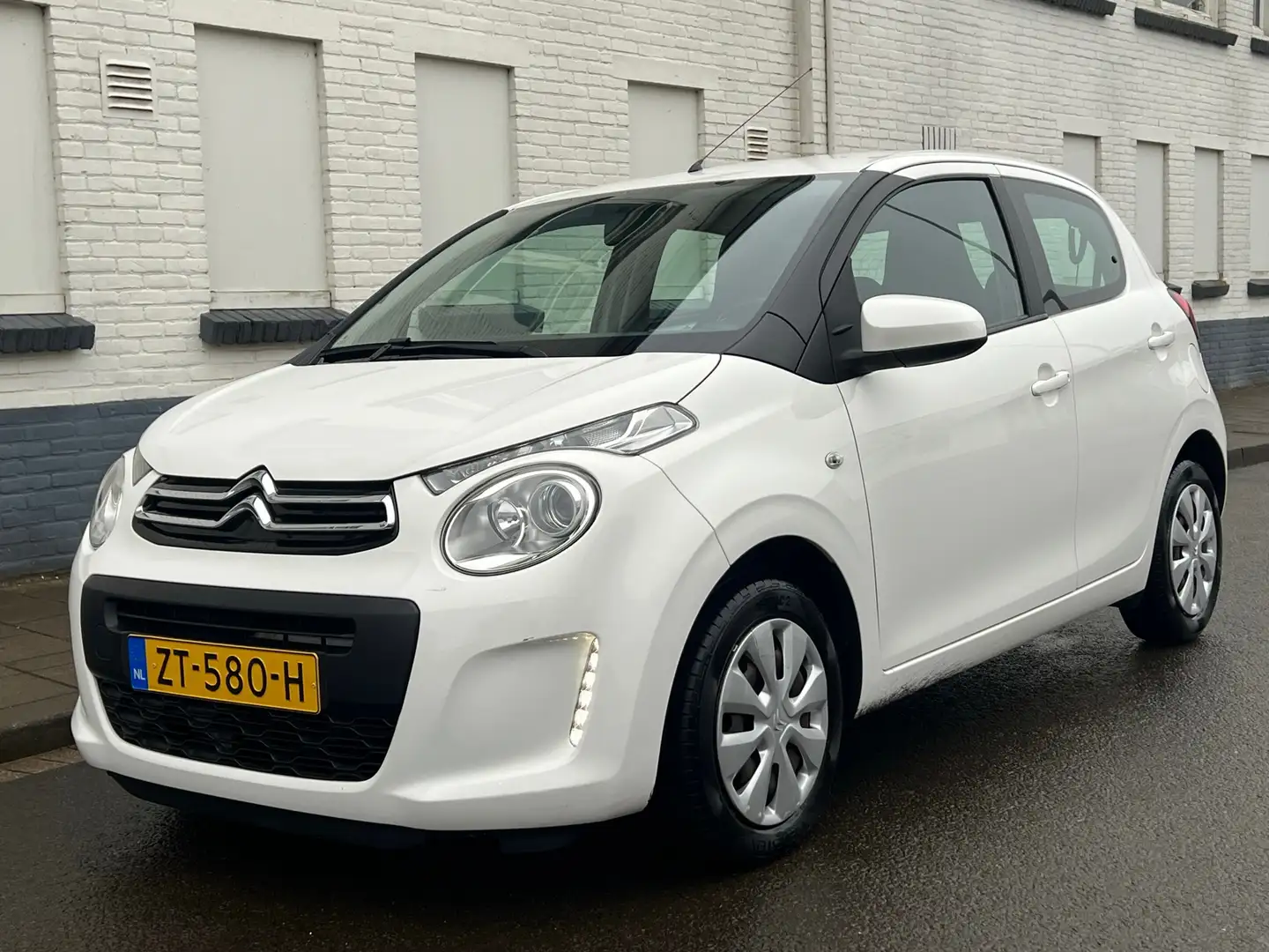 Citroen C1 1.0 VTi Feel|5drs|Cruise|Airco|Bluetooth|Elektr.ra Blanc - 2