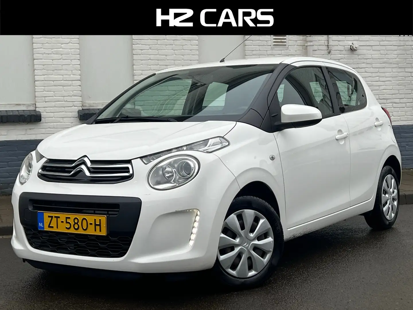 Citroen C1 1.0 VTi Feel|5drs|Cruise|Airco|Bluetooth|Elektr.ra Blanc - 1