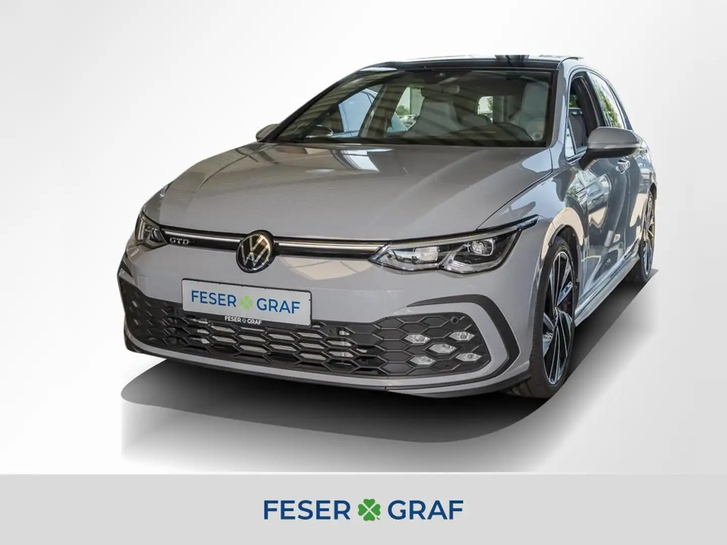 Volkswagen Golf VIII GTD 2.0TDI MATRIX/KAMERA/PANO/CONNECT Grijs - 1