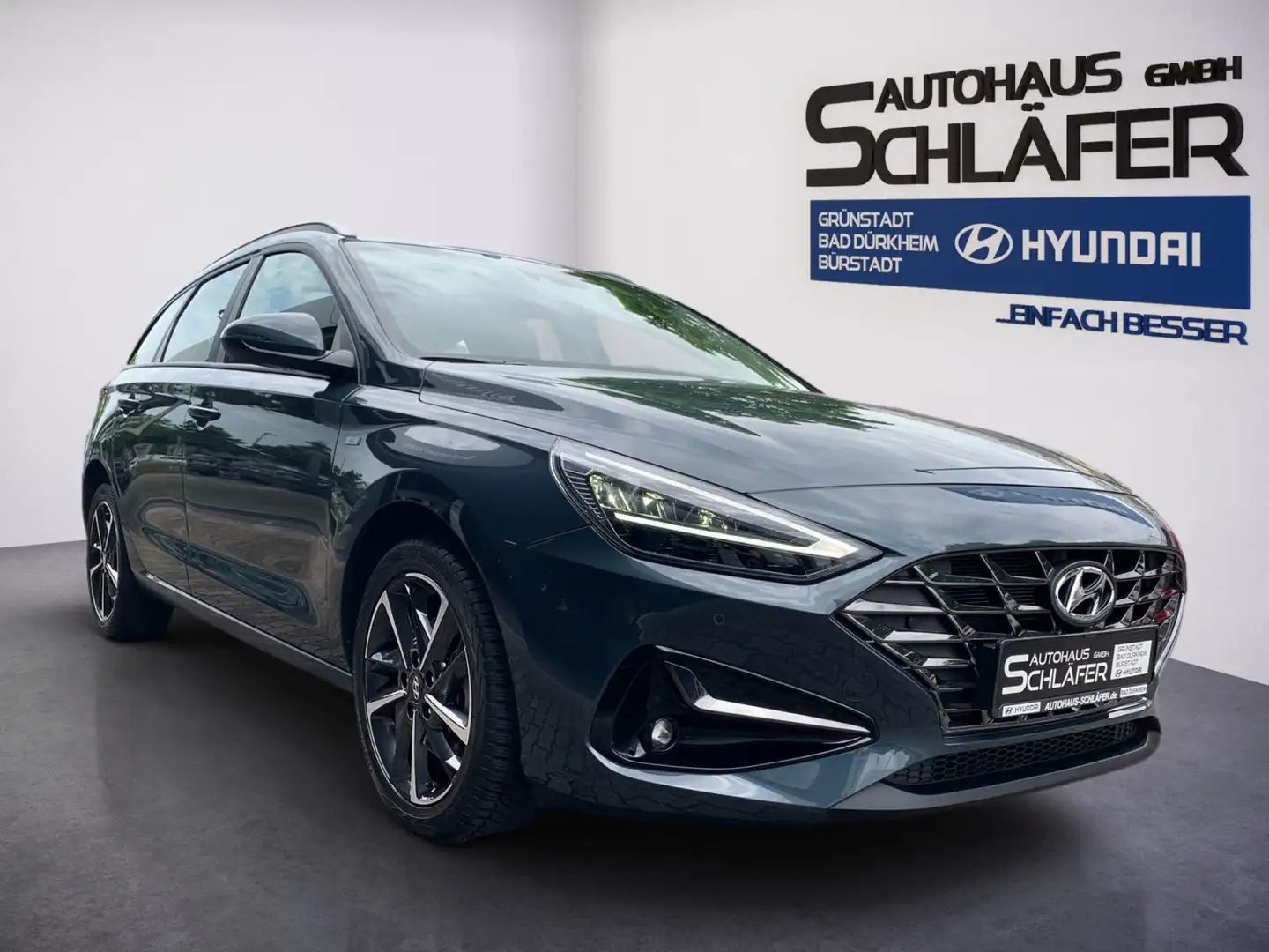 Hyundai i30 1.0 T-GDI 7-DCT Trend Mild-Hybrid Navi Bleu - 2
