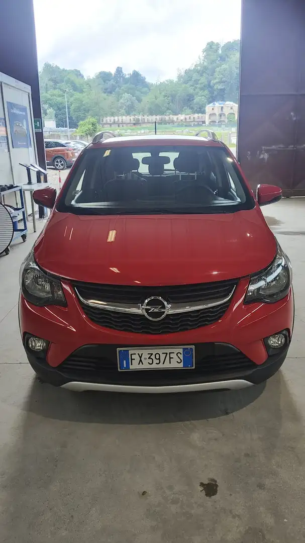 Opel Karl Karl 1.0 Rocks 73cv my19 Rosso - 1