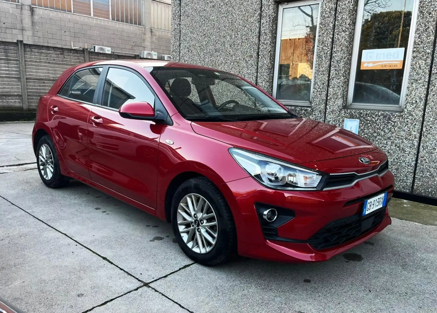 Kia Rio 1.0 Hybrid 100cv *UNIPROPRIETARIO-CARPLAY* Rosso - 1