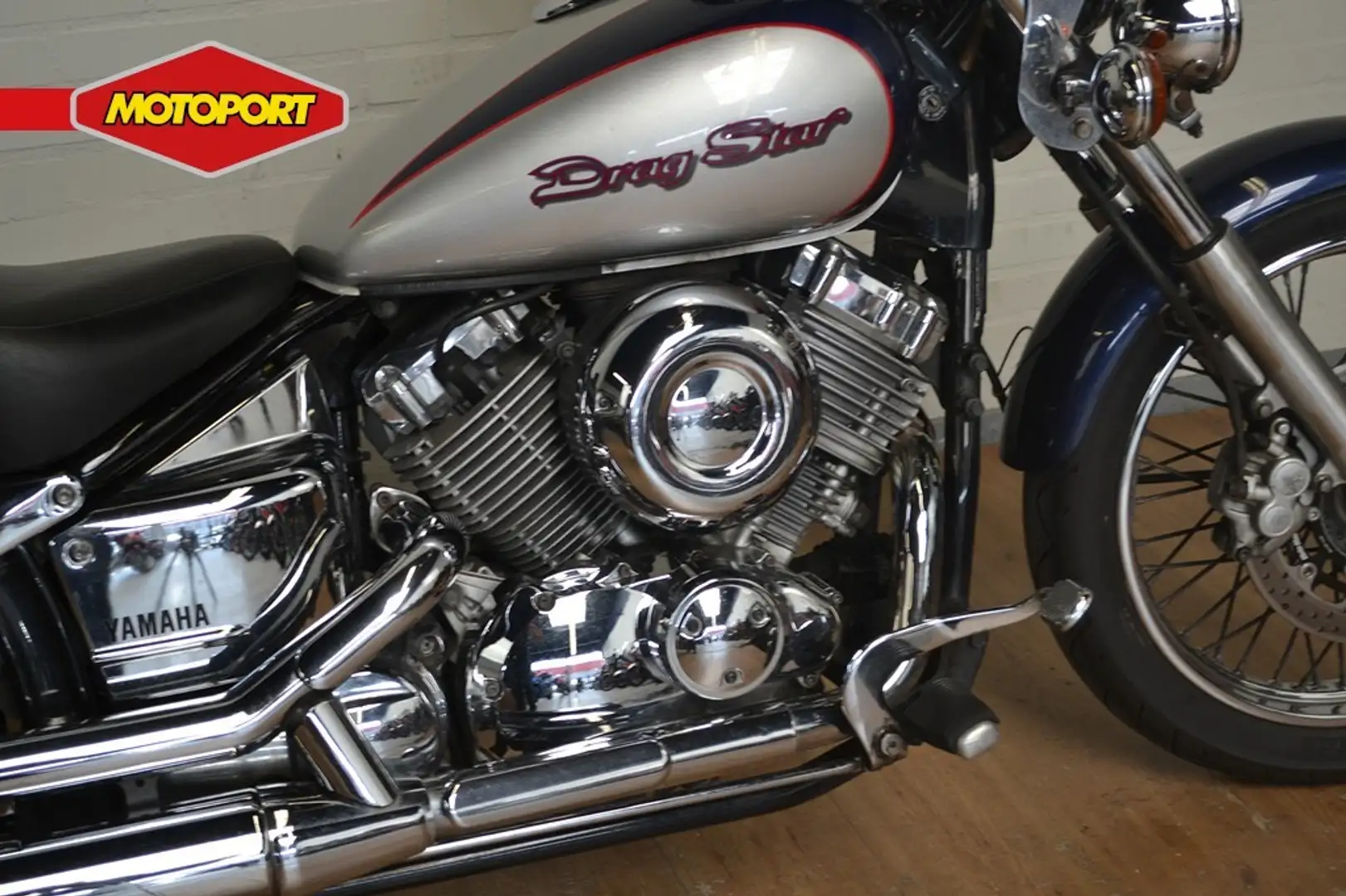 Yamaha XVS 650 Dragstar Blau - 2