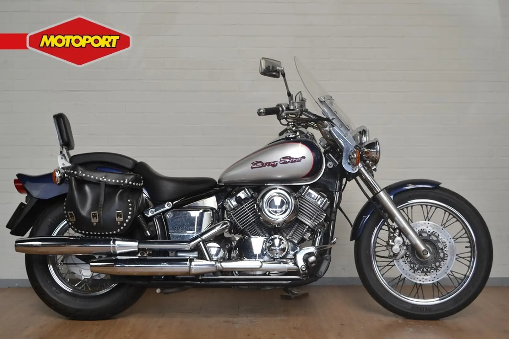 Yamaha XVS 650 Dragstar Blau - 1