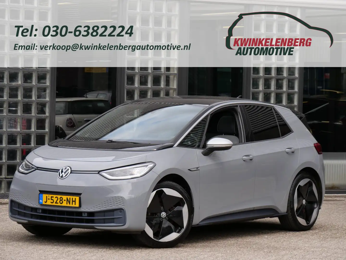 Volkswagen ID.3 1ST MAX 58 kWh/ PANORAMADAK/ ELEKT. STOELEN/ HEAD- Grijs - 1