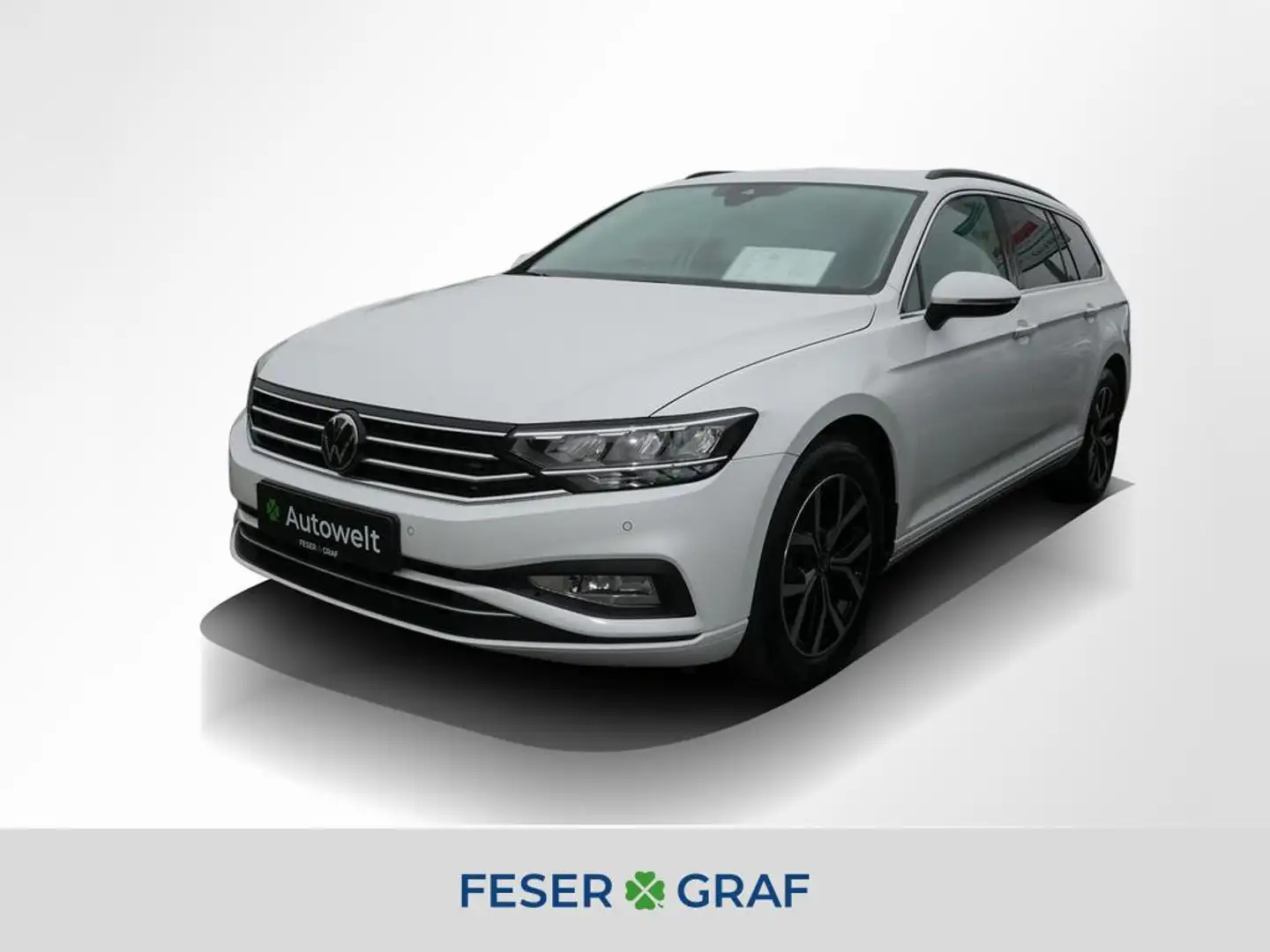 Volkswagen Passat Variant Business 2.0 TDI DSG AHK VIRTUAL Weiß - 1