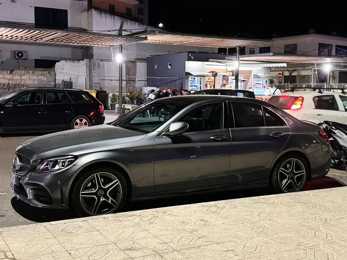 Mercedes-Benz C 220 Classe C-W205 2018 Berlinad Premium 4matic auto Grigio - 1