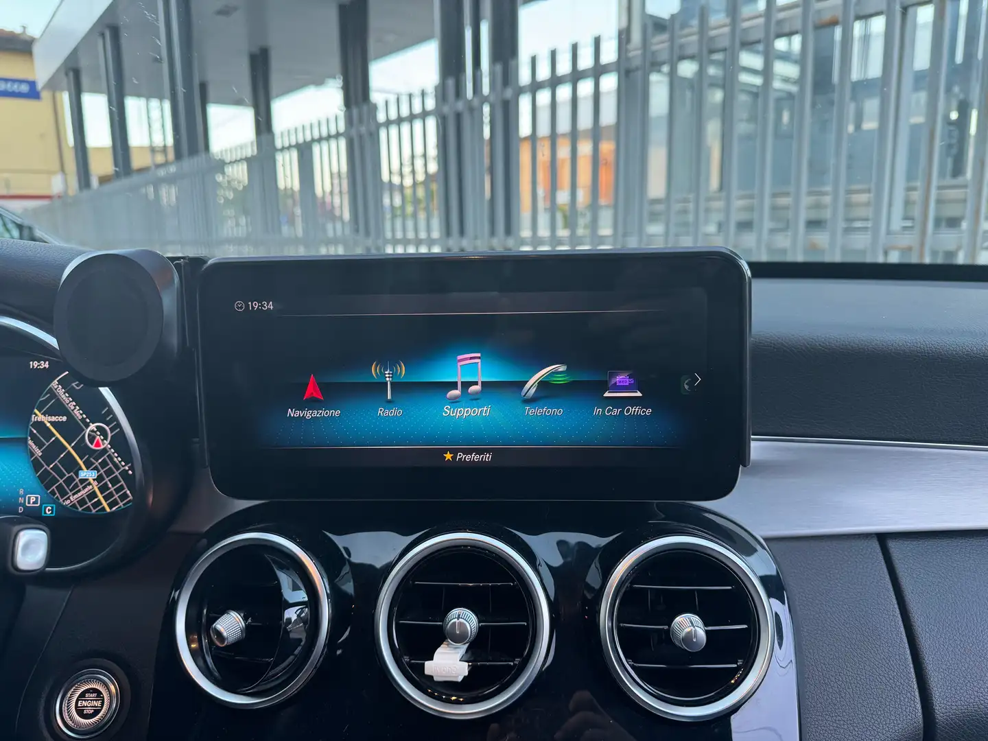 Mercedes-Benz C 220 Classe C-W205 2018 Berlinad Premium 4matic auto Grigio - 2