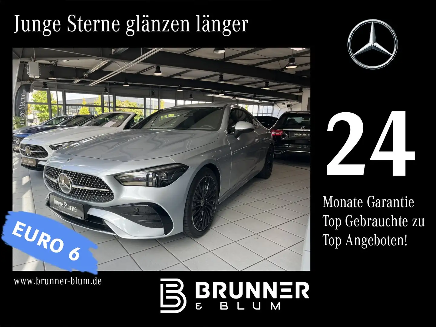 Mercedes-Benz CLE 450 CLE 450 4M AMG Prem,AHK,Memory,360°,Distronic, BC Argento - 1