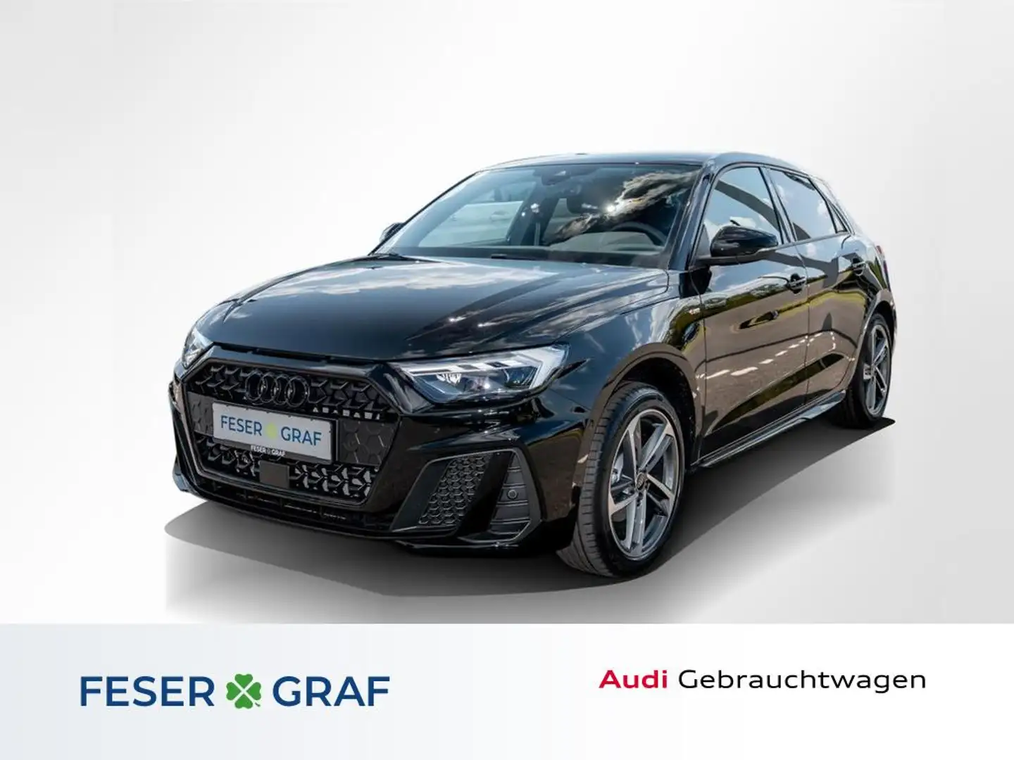 Audi A1 Sportback 30 TFSI S line /LED/Navi+/Kamera Schwarz - 1