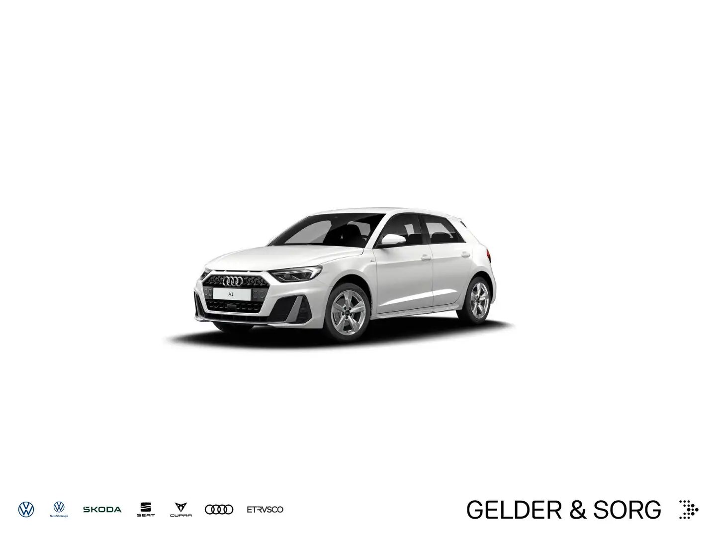Audi A1 Sportback 30 TFSI S line *LED*EPH+*SHZ*Klima* Weiß - 1