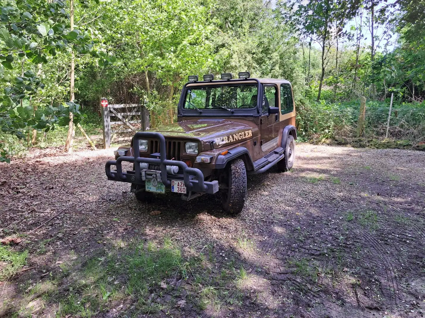 Jeep Wrangler Wrangler 2.5 Brun - 1