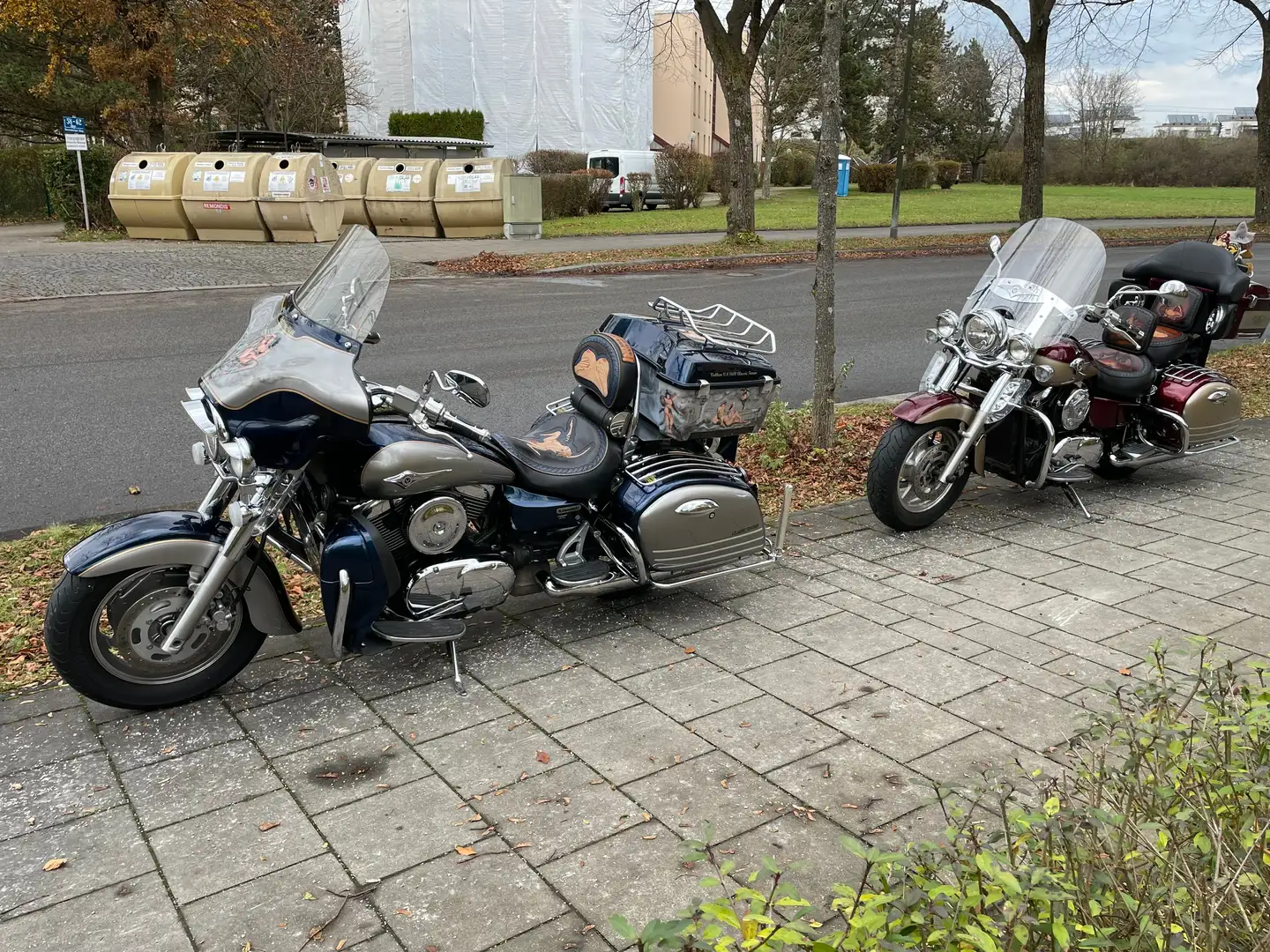 Kawasaki VN 1500 Classic Tourer Rot - 1