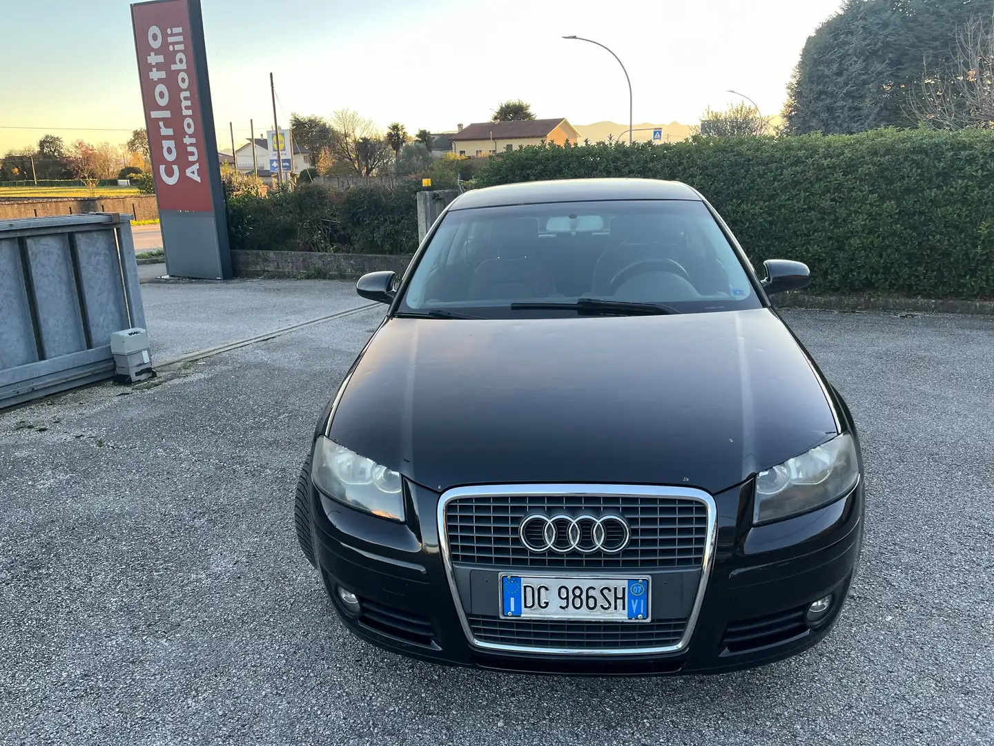 Audi A3 3p 2.0 tdi Ambition fap Unico proprietario Nero - 2