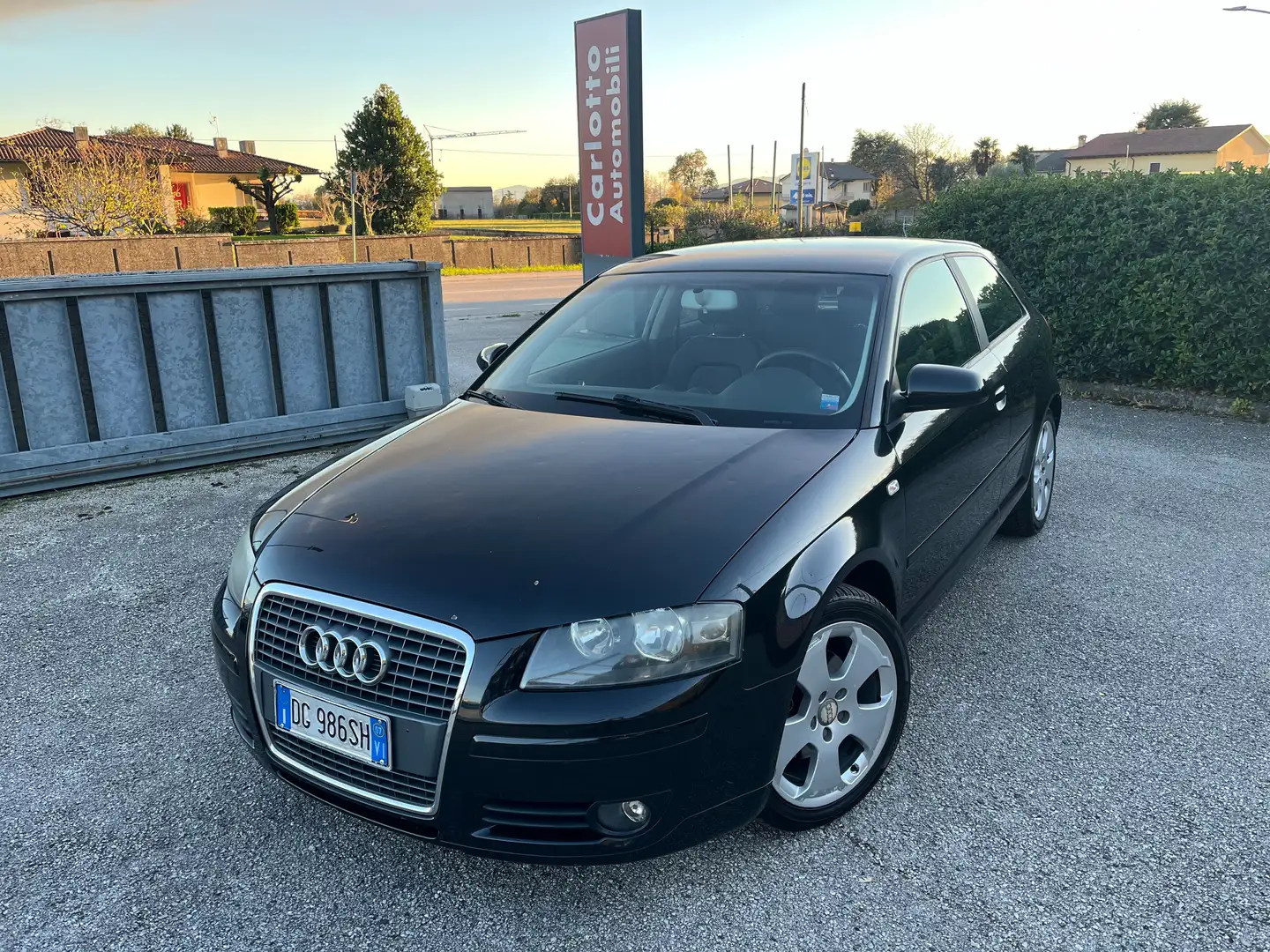 Audi A3 3p 2.0 tdi Ambition fap Unico proprietario Nero - 1